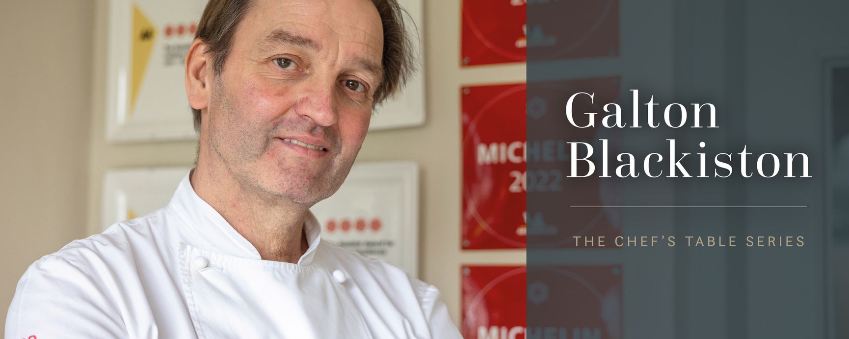 Galton Blackiston the chefs table series