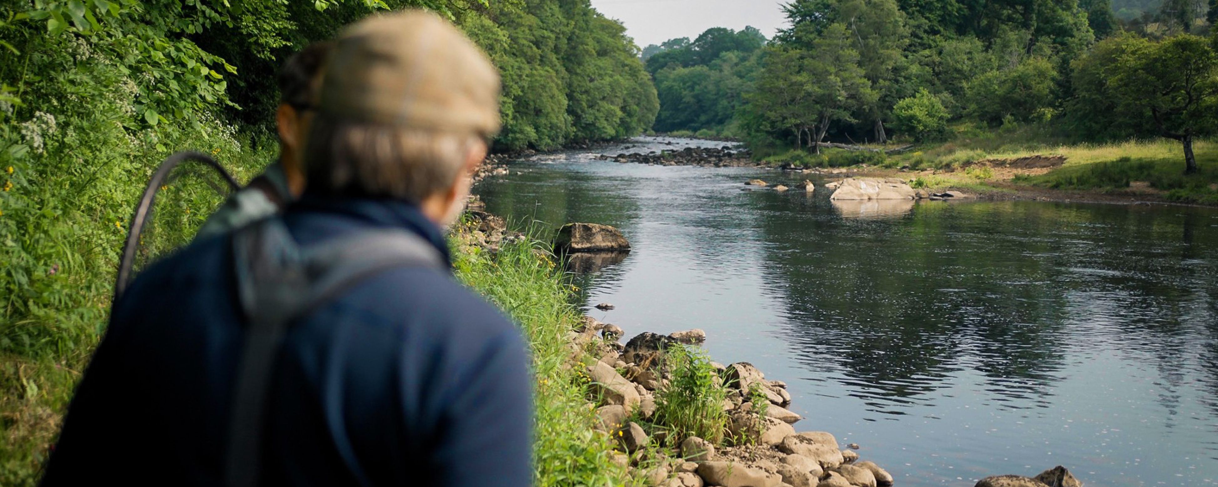 Fly fishing on the river Tyne with James Stokoe