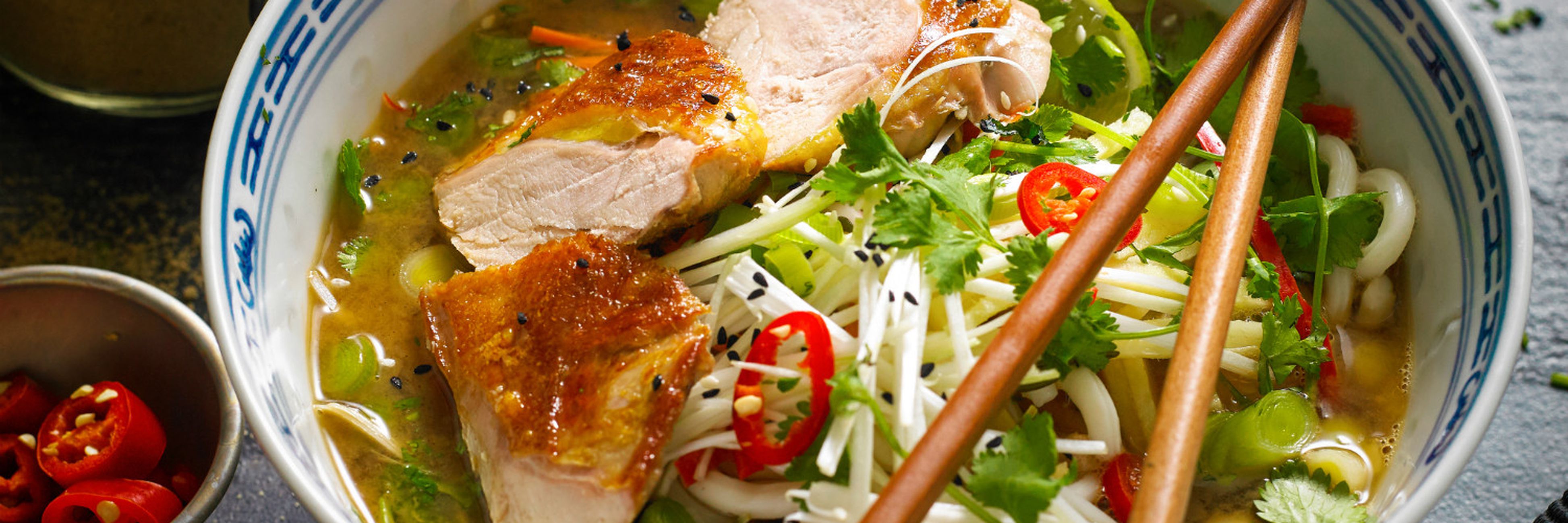 The perfect recipe for slow roast pheasant ramen