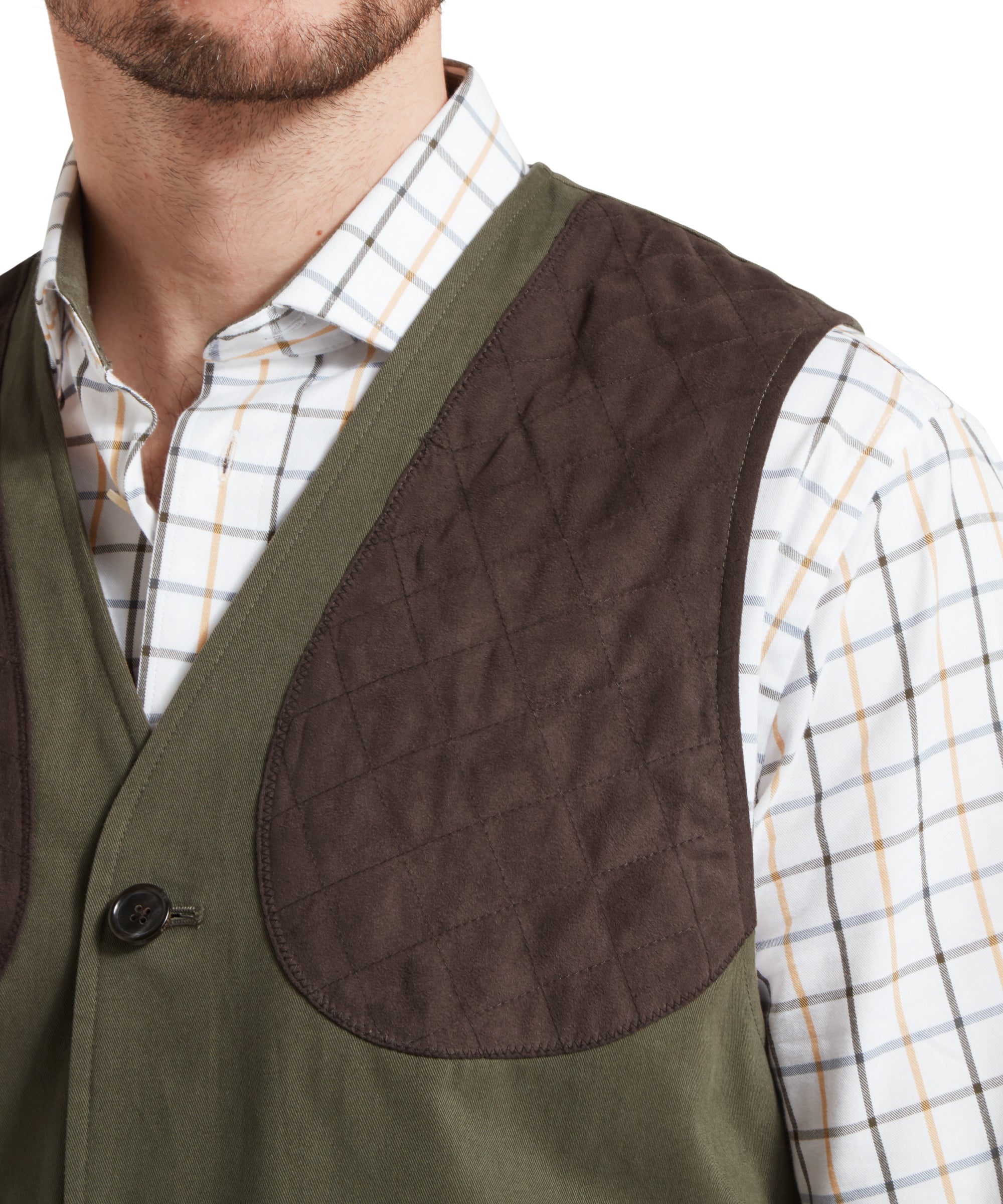 All Season Shooting Vest - Dark Olive