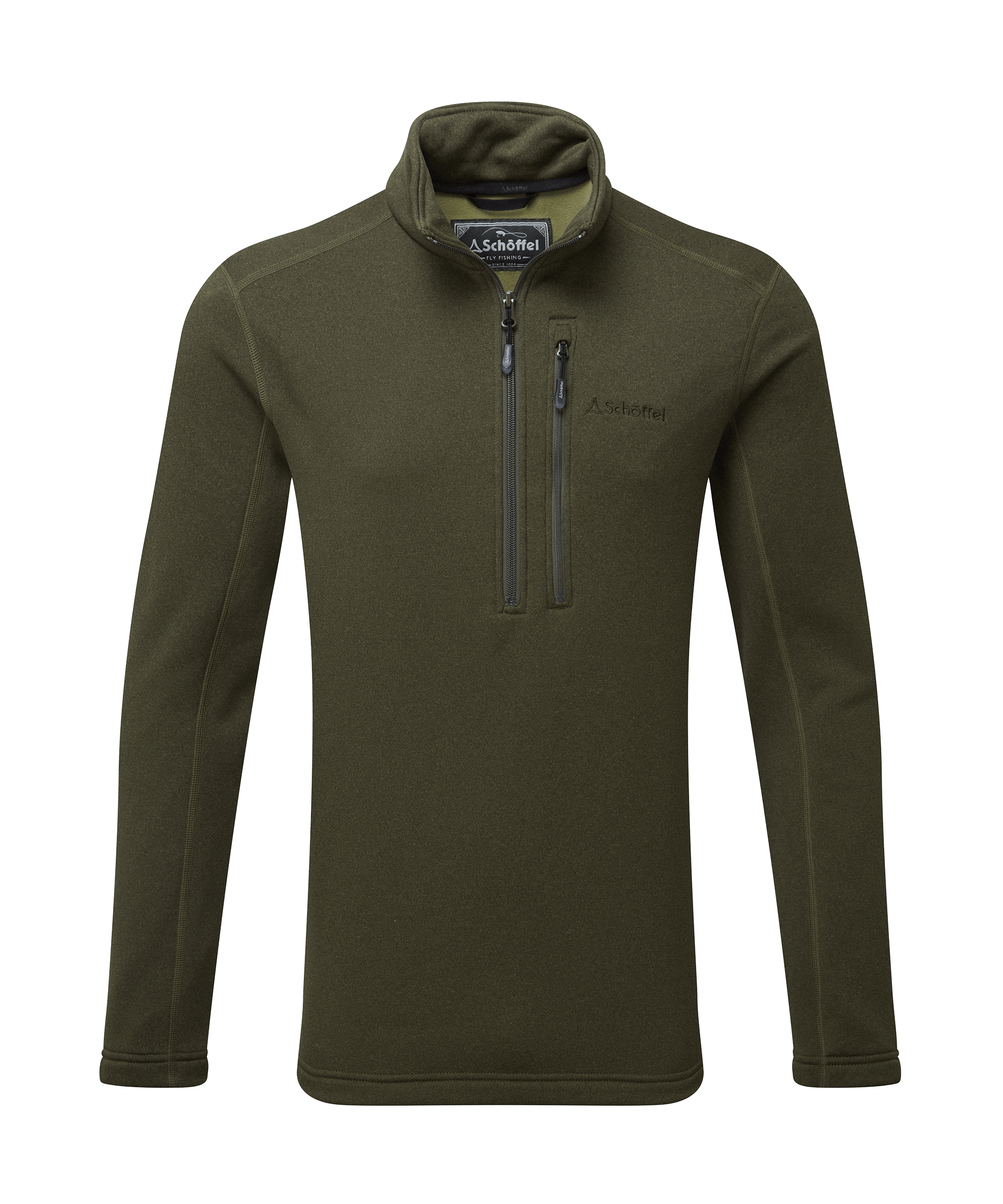 Schöffel Annan II Technical 1/4 Zip for Men in Green