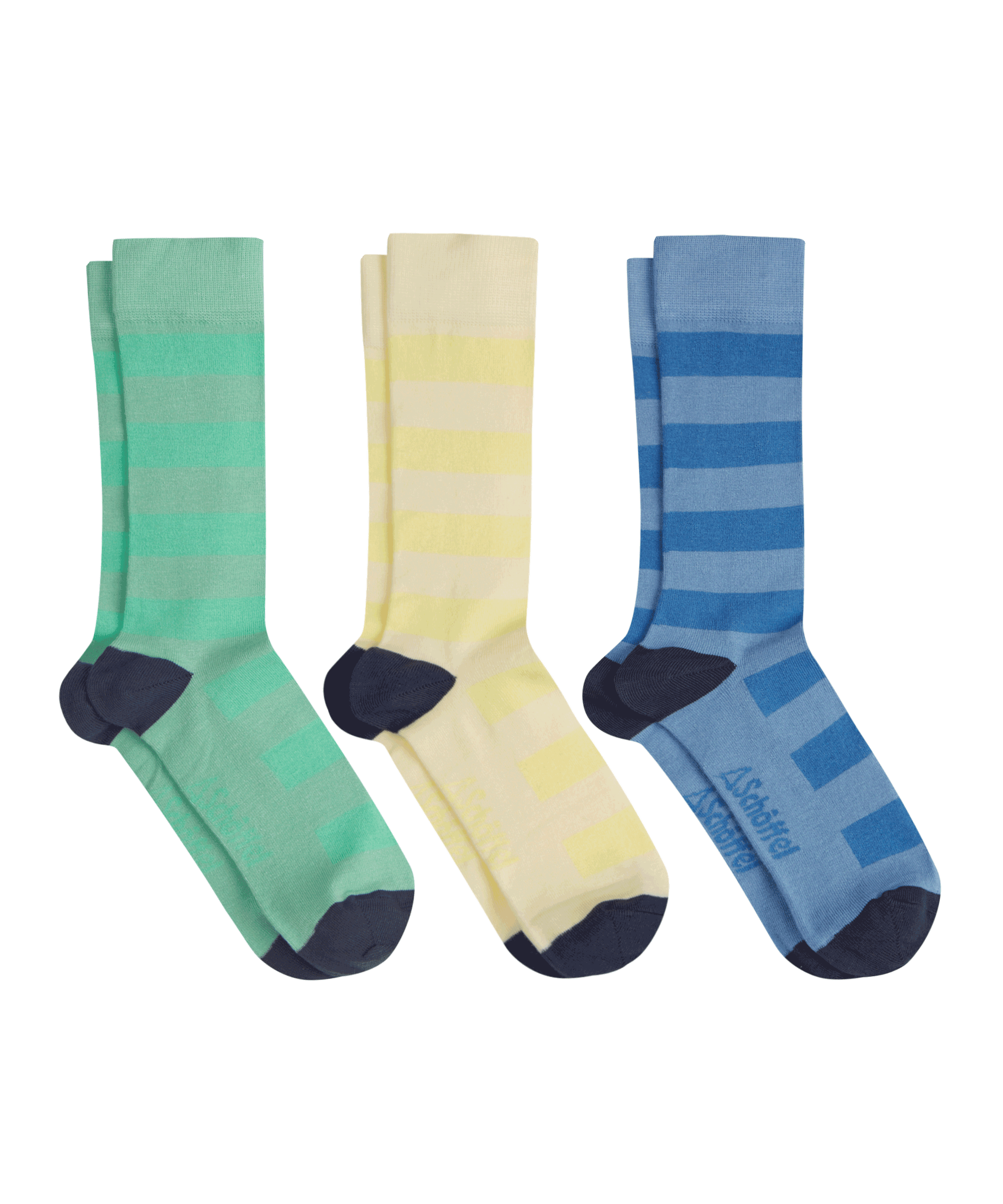 Schöffel Bamboo Sock Box of 3 for Men in Yellow