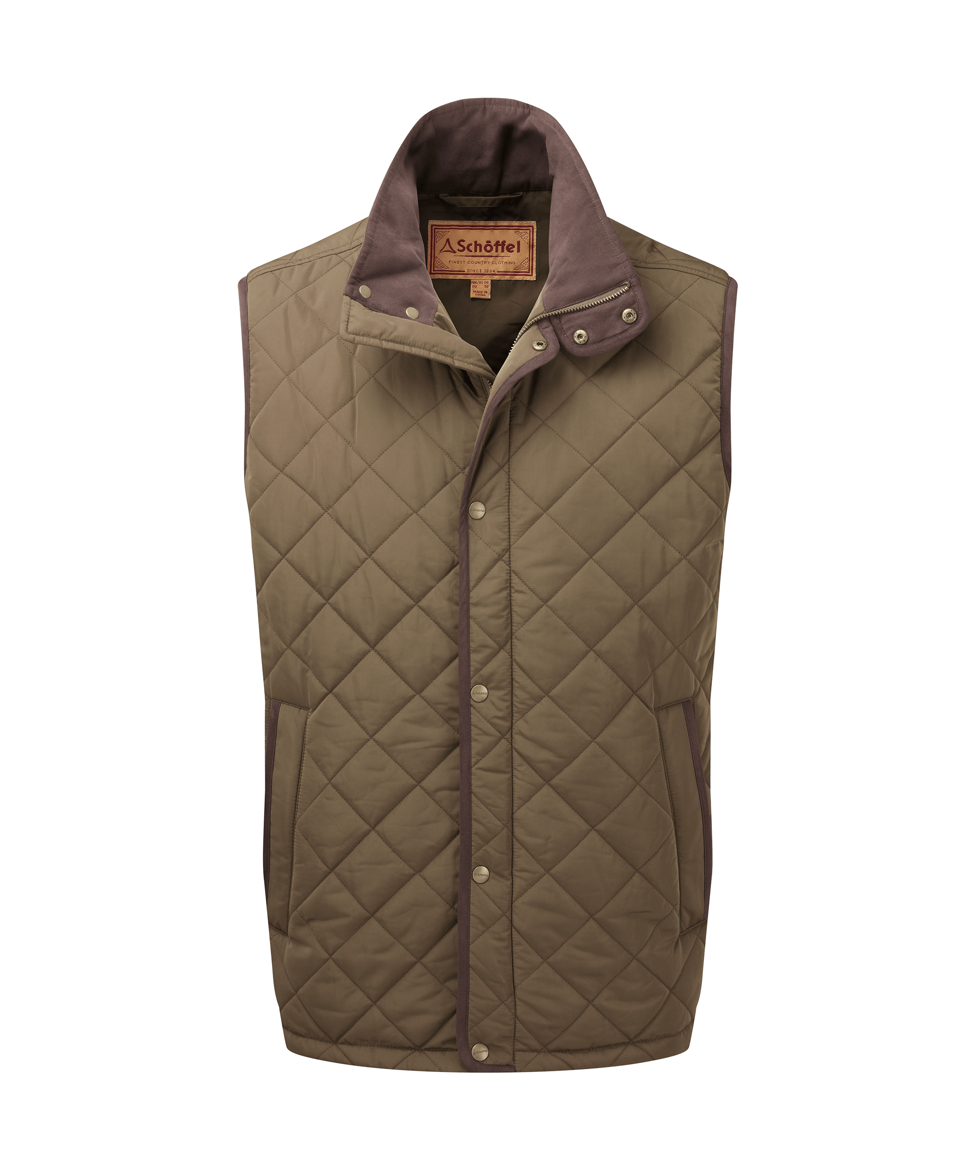 Schöffel Barrowden Quilt Gilet for Men in Green