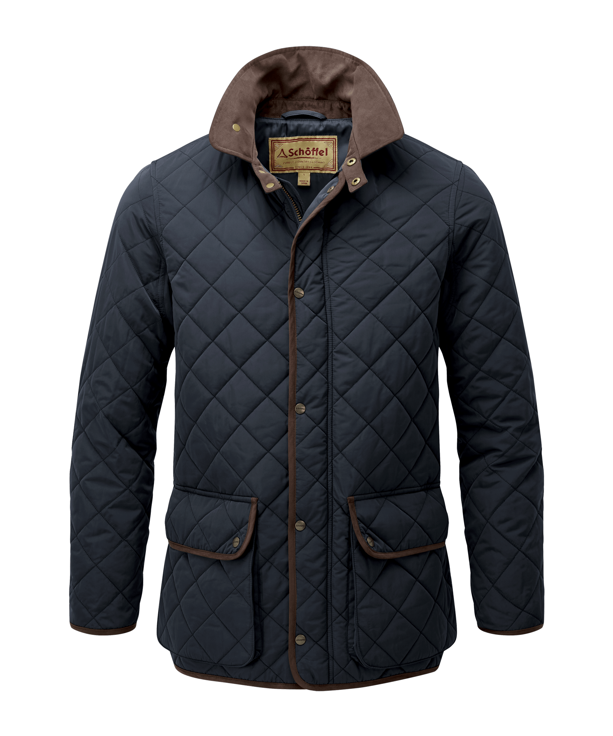 Schöffel Barrowden Quilt Jacket for Men in Blue