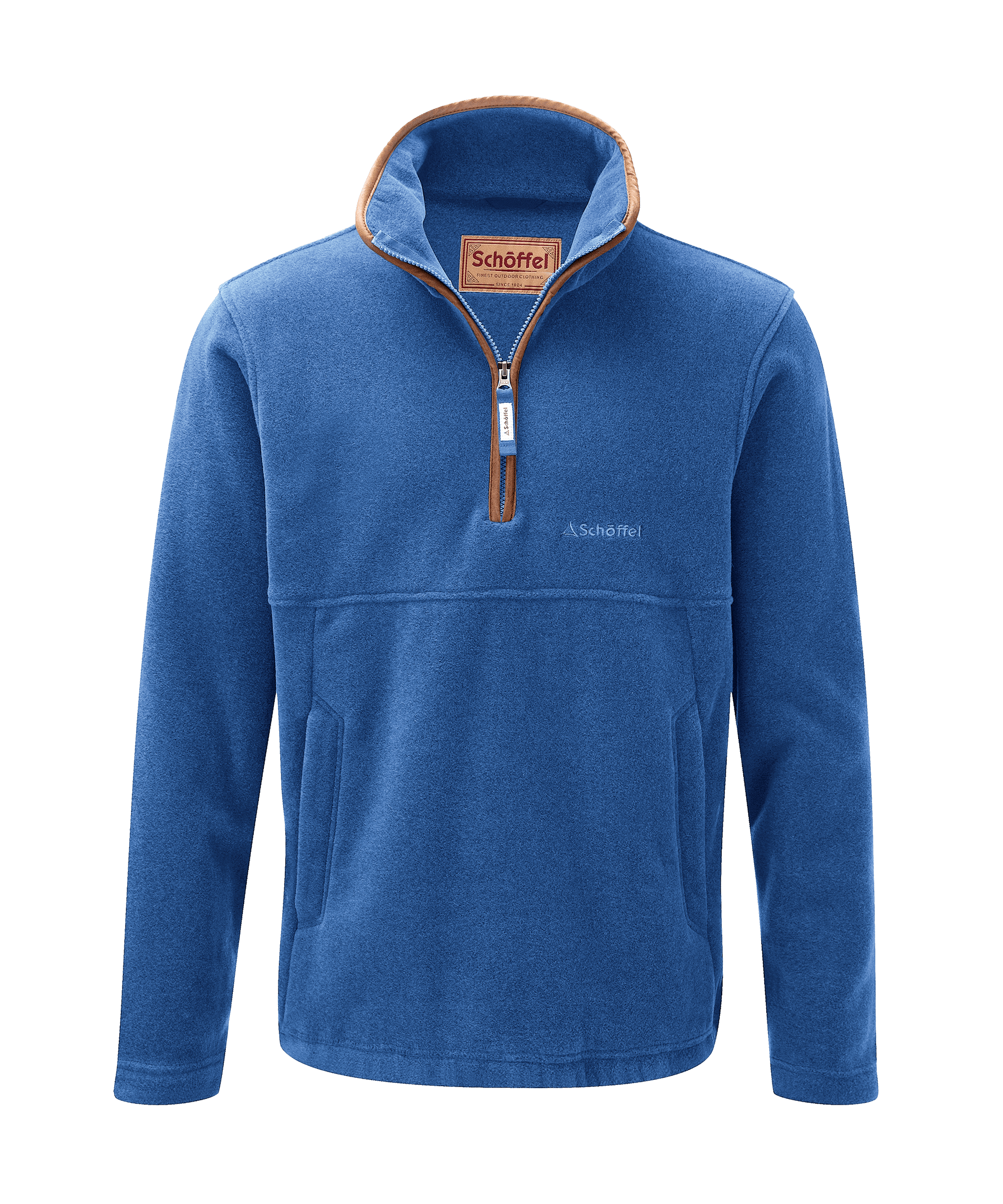 Schöffel Berkeley Fleece 1/4 Zip Fleece for Men in Bright Blue