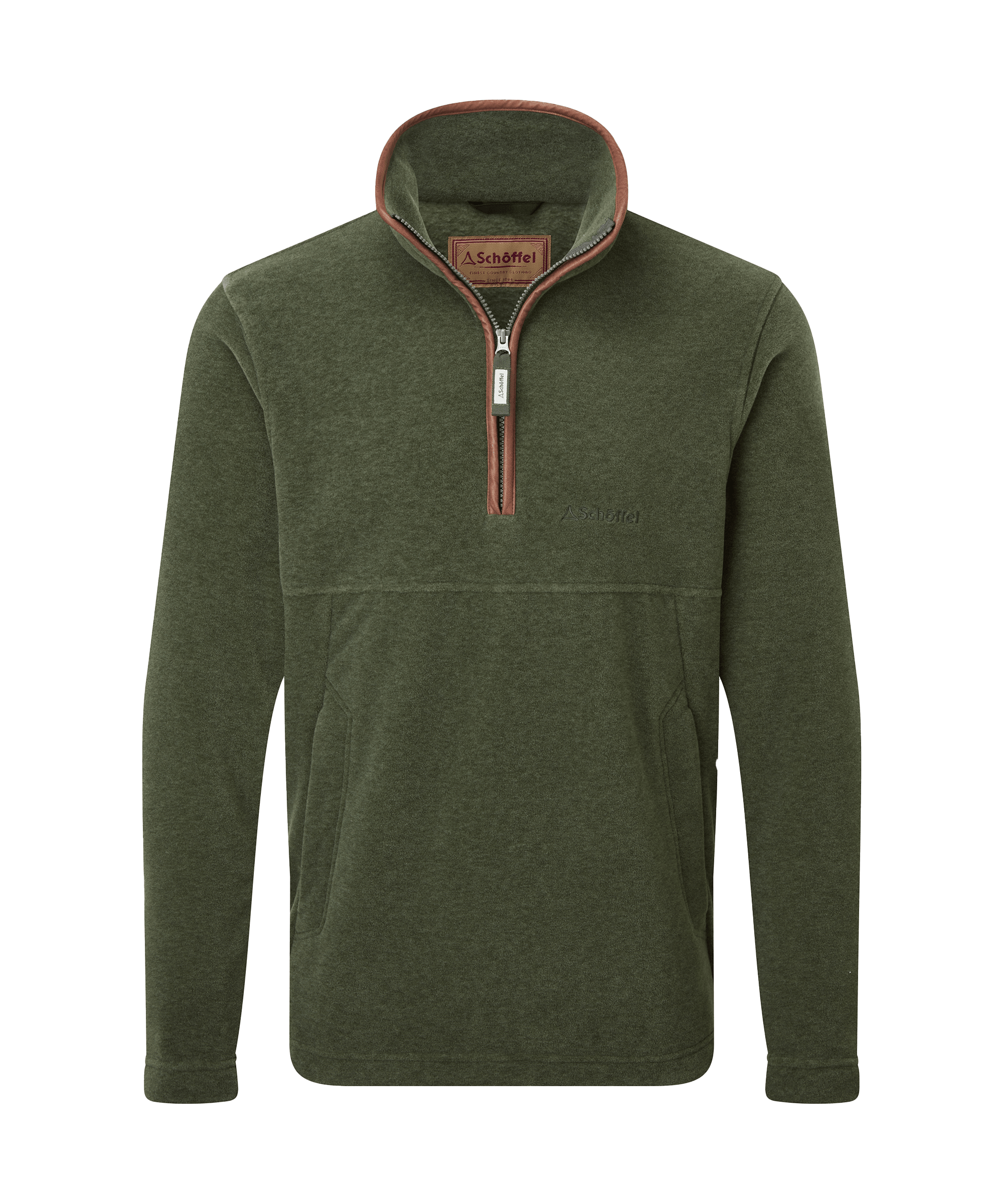 Schöffel Berkeley Fleece 1/4 Zip Fleece for Men in Green