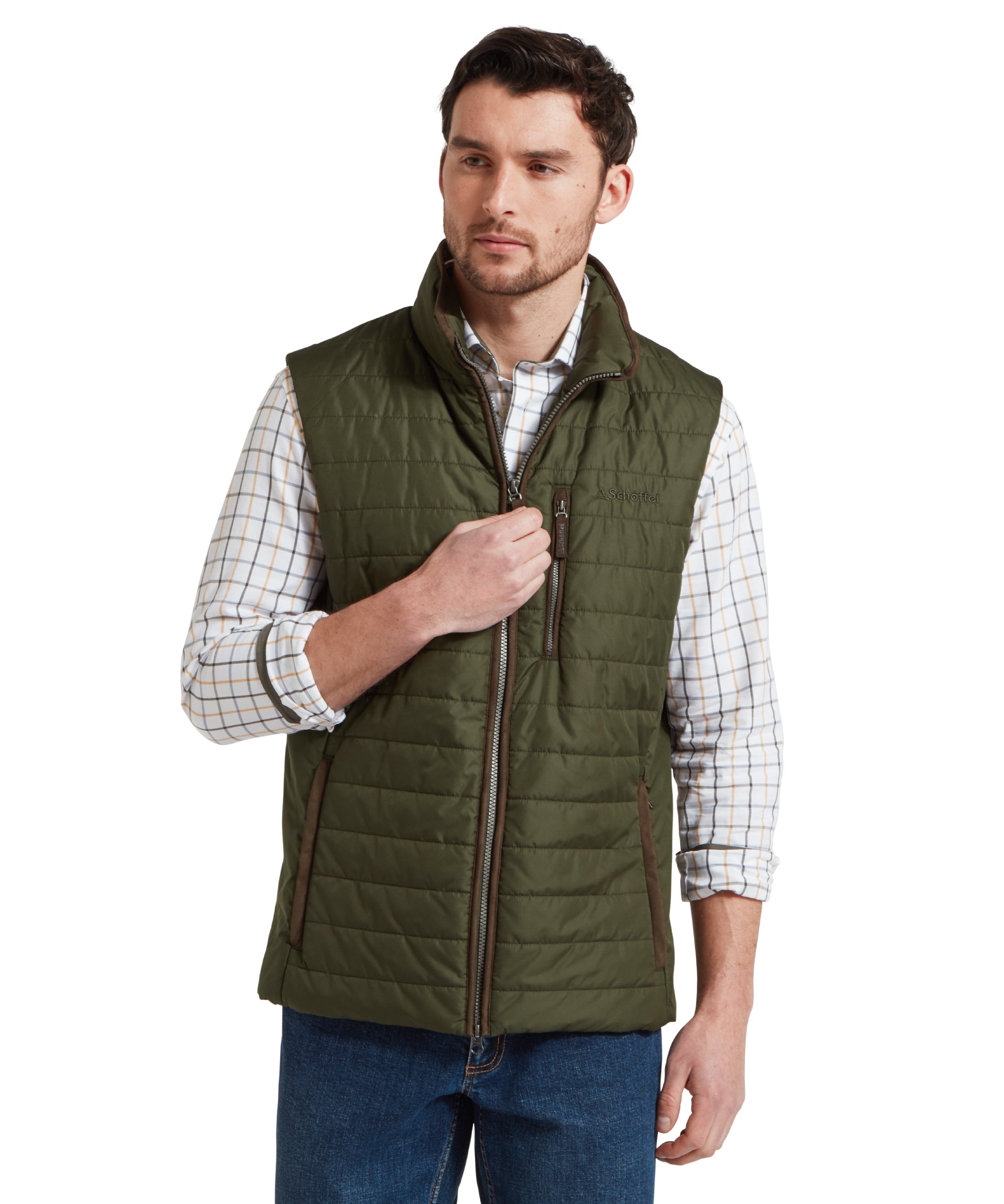 Brora Gilet - Forest