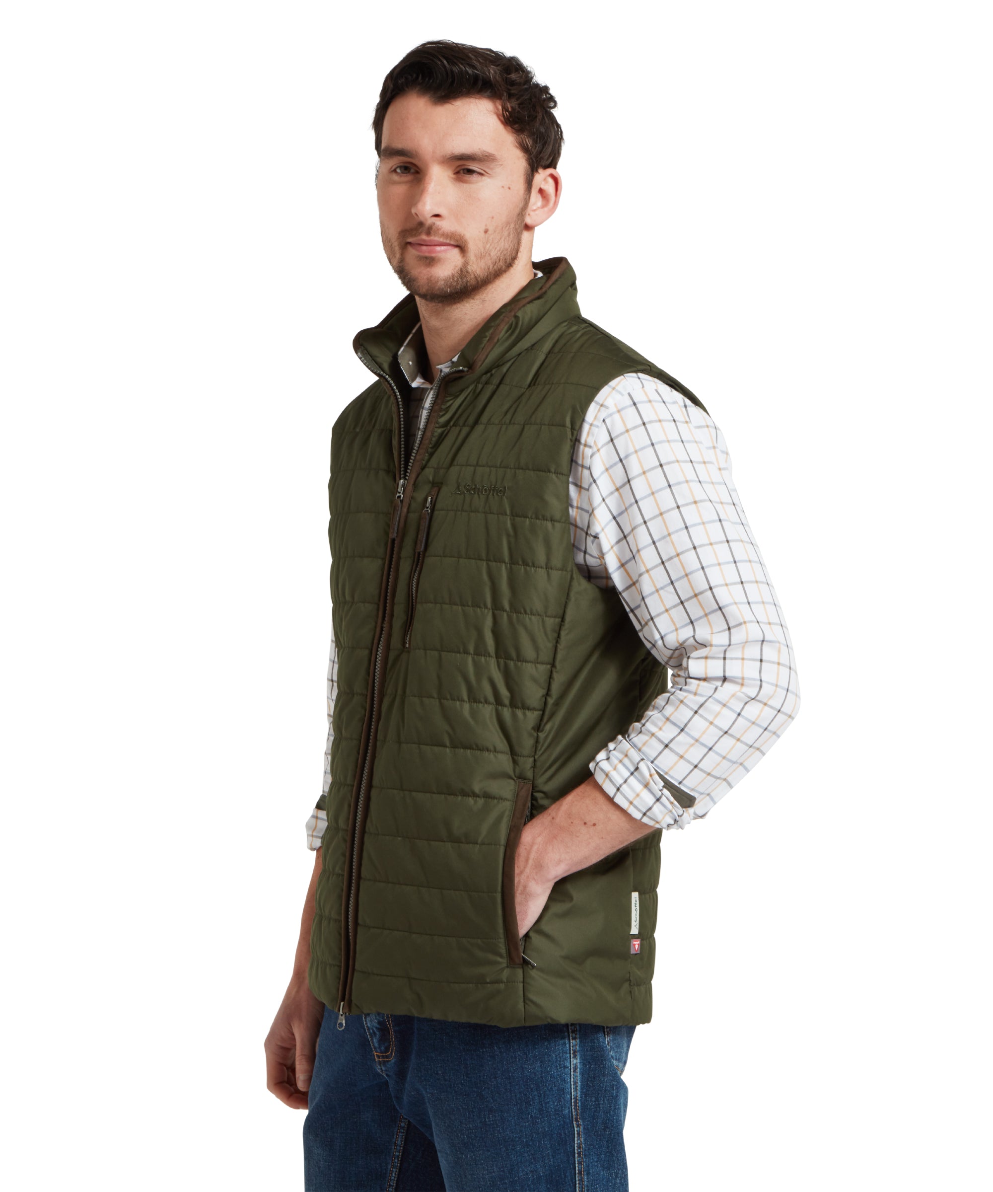 Brora Gilet - Forest