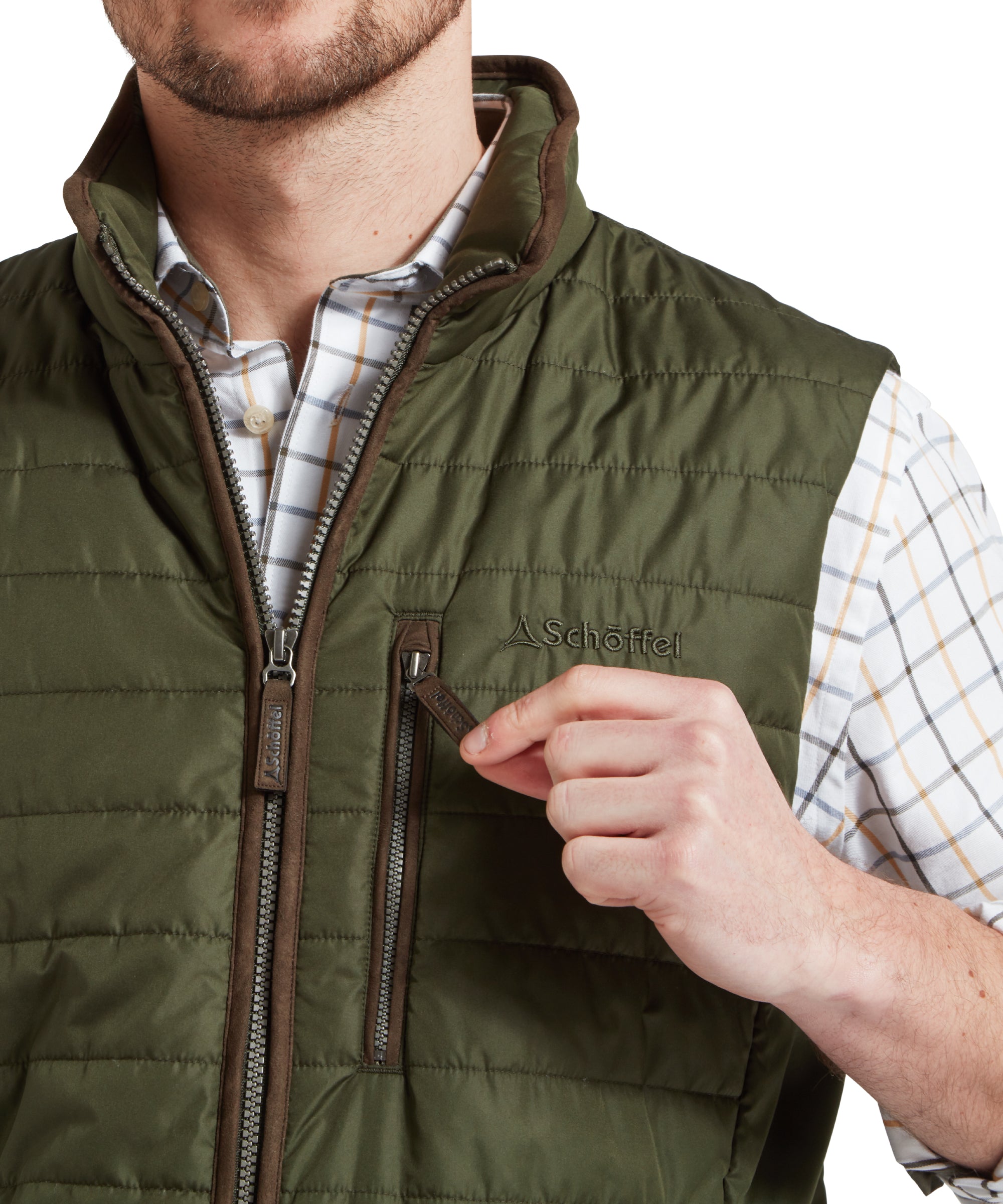 Brora Gilet - Forest