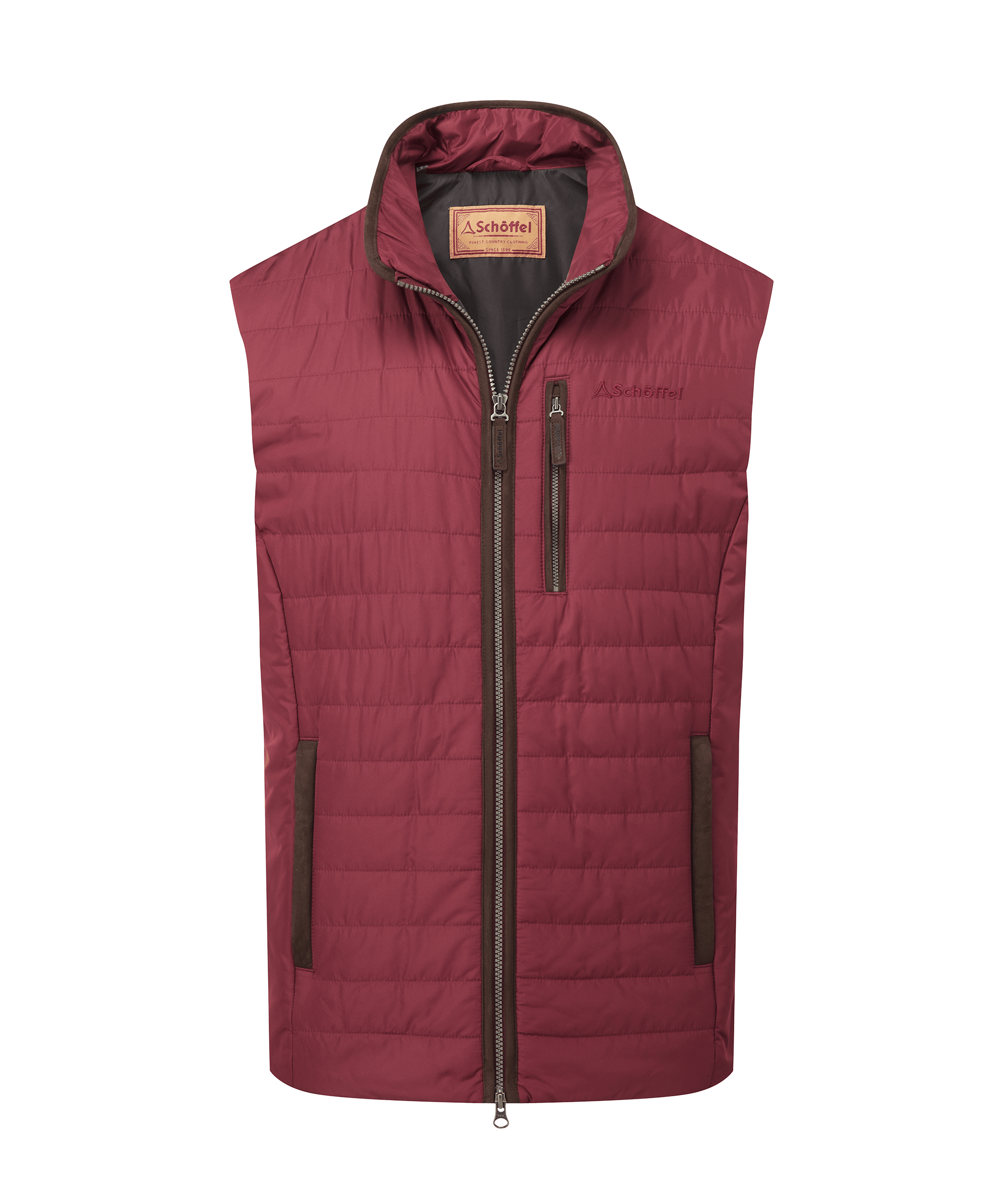 Schöffel Brora Gilet for Men in Red