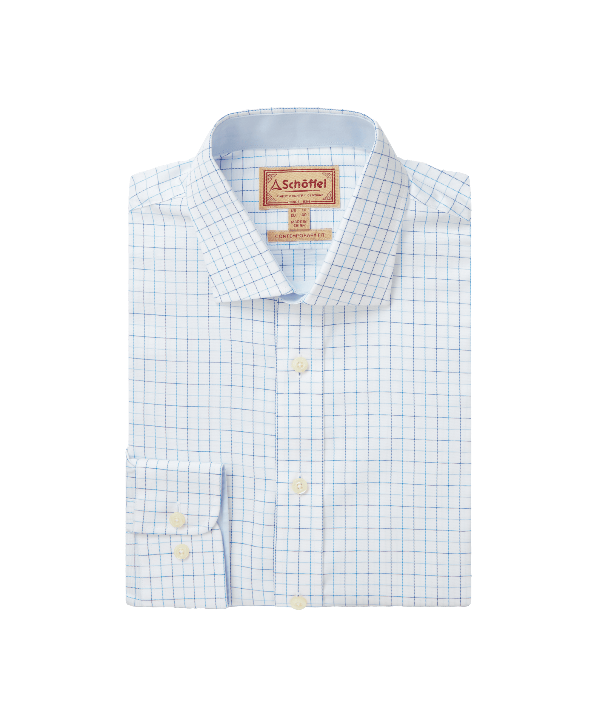 Schöffel Buckden Tailored Shirt for Men in Blue