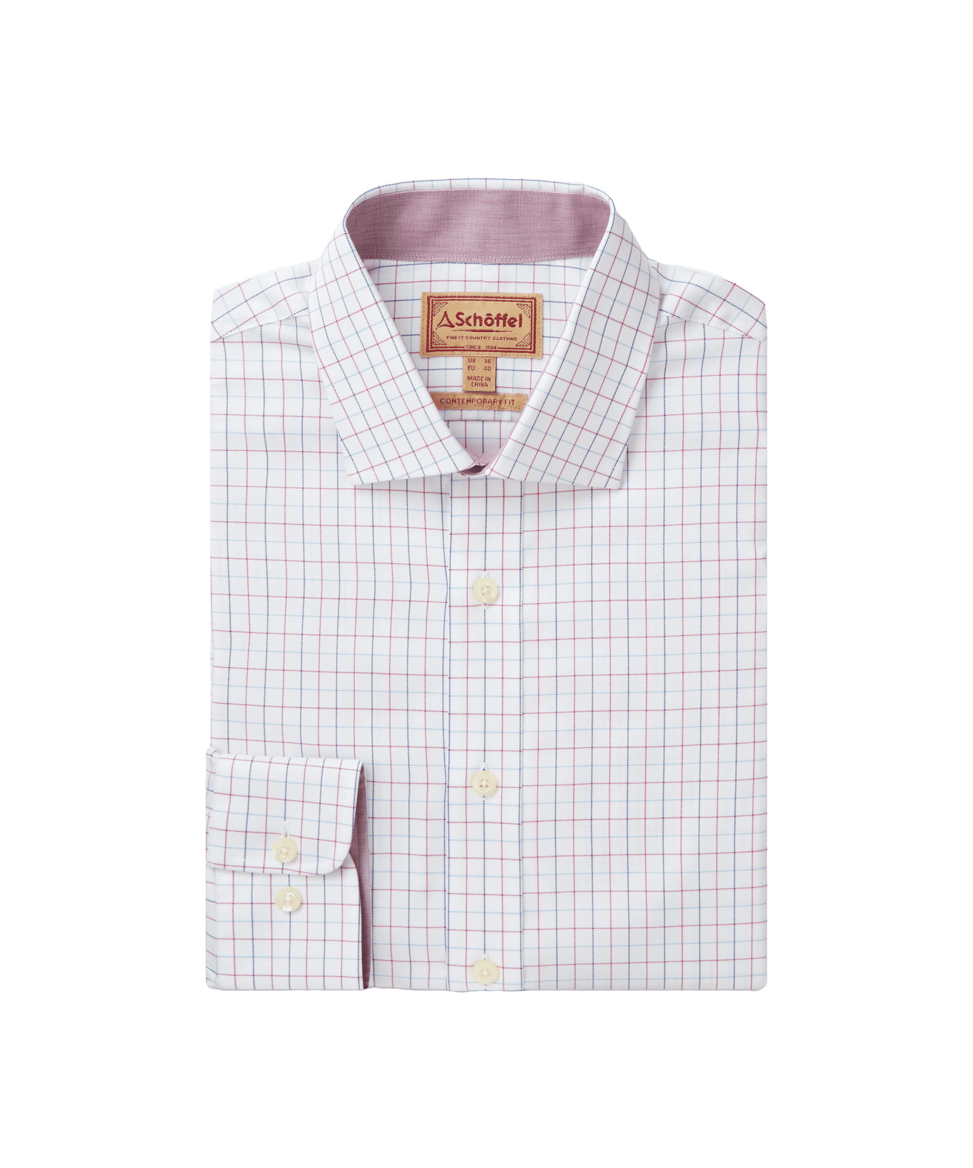 Schöffel Buckden Tailored Shirt for Men in Pink