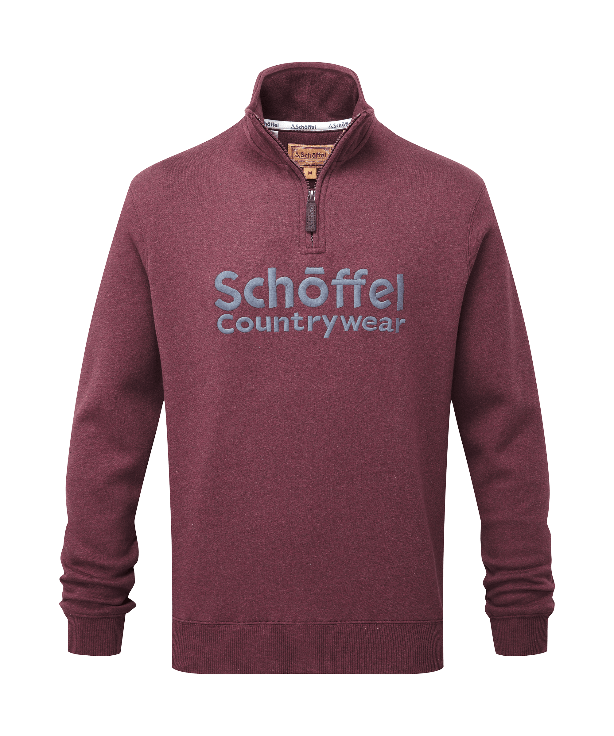 Schöffel Bude Sweatshirt for Men in Purple and Red