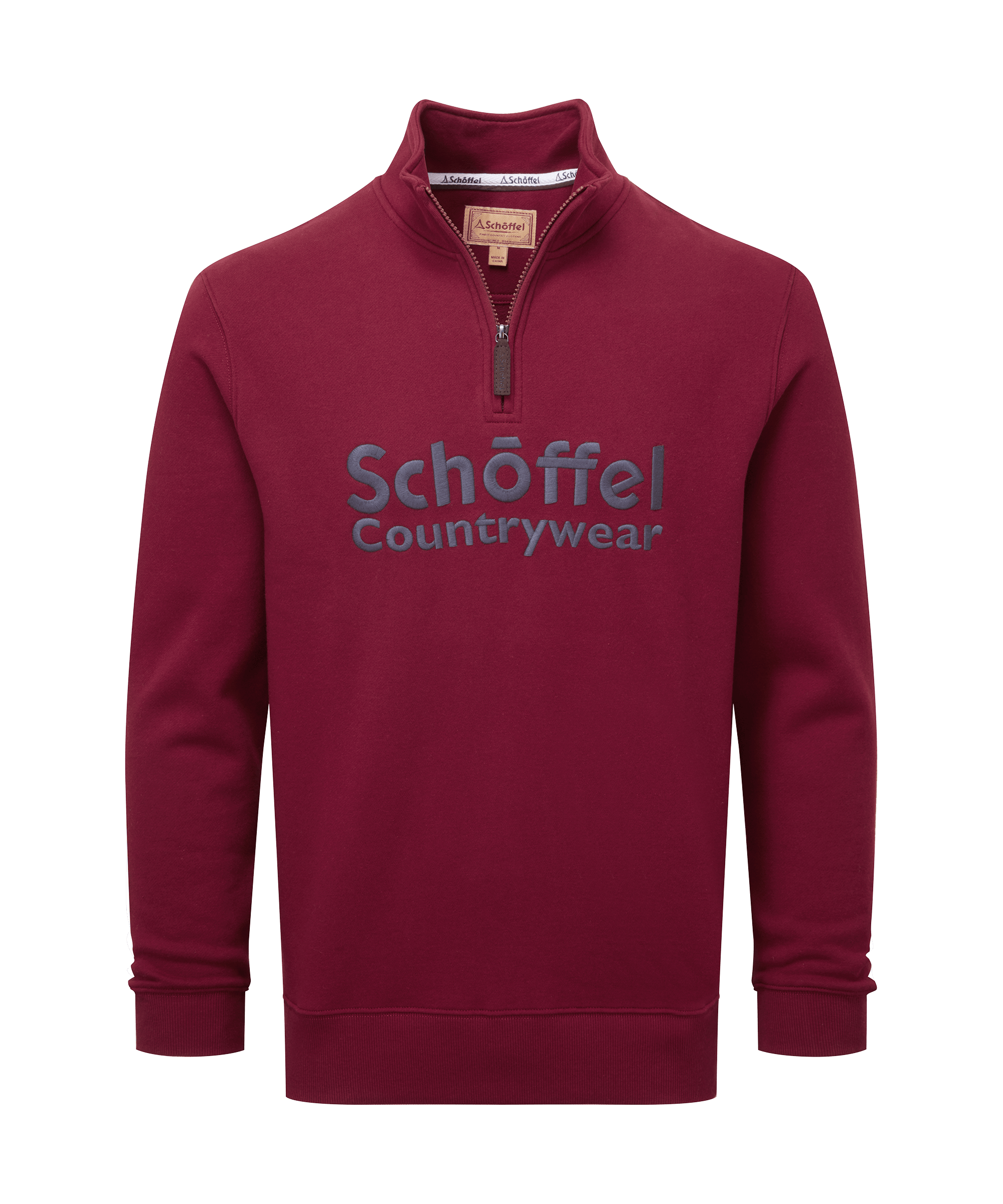 Schöffel Bude Sweatshirt for Men in Red