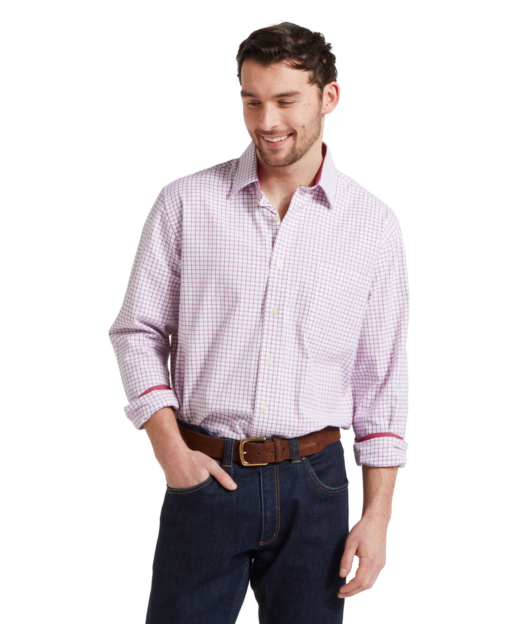 Cambridge Classic Shirt - Raspberry