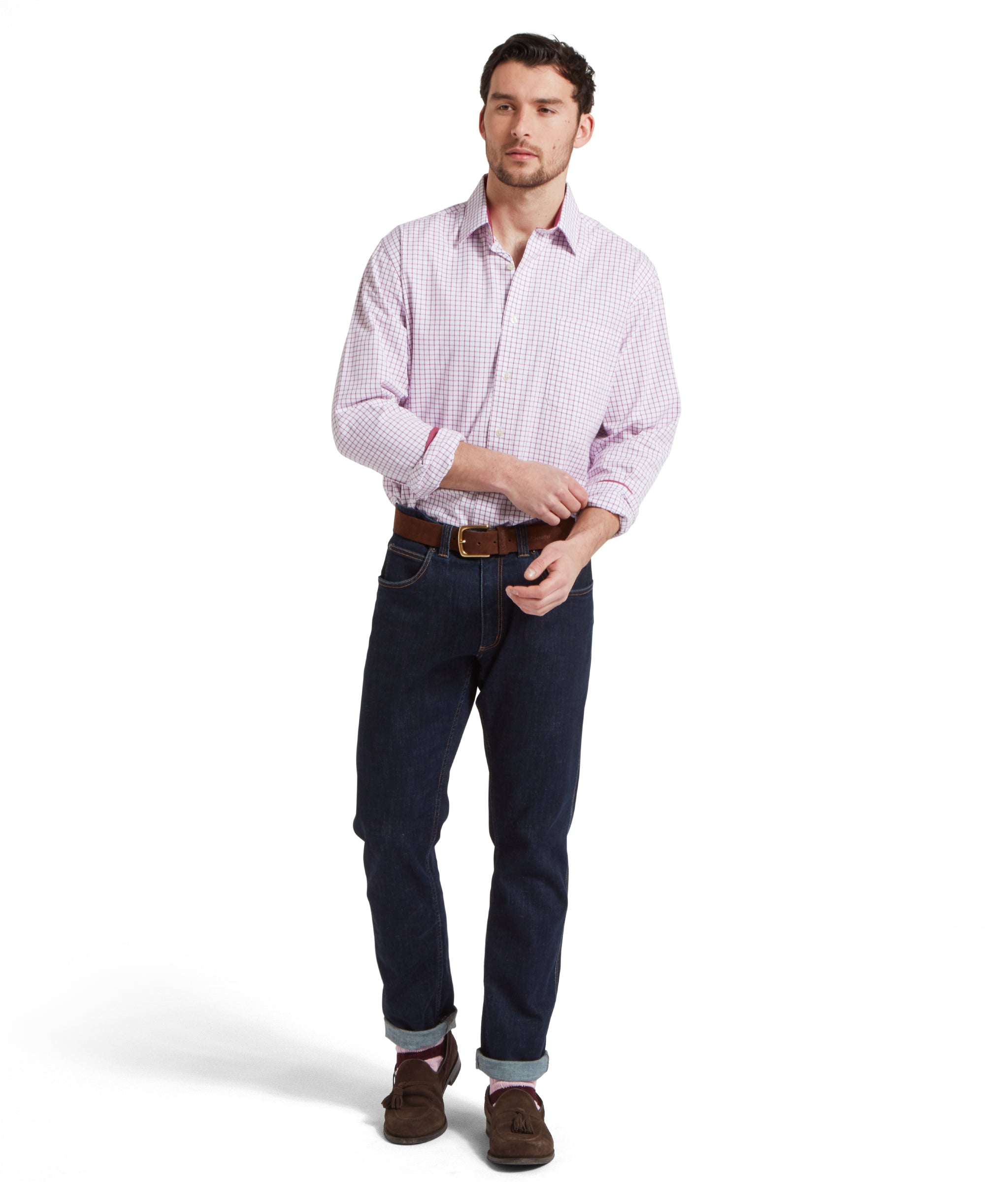 Cambridge Classic Shirt - Raspberry