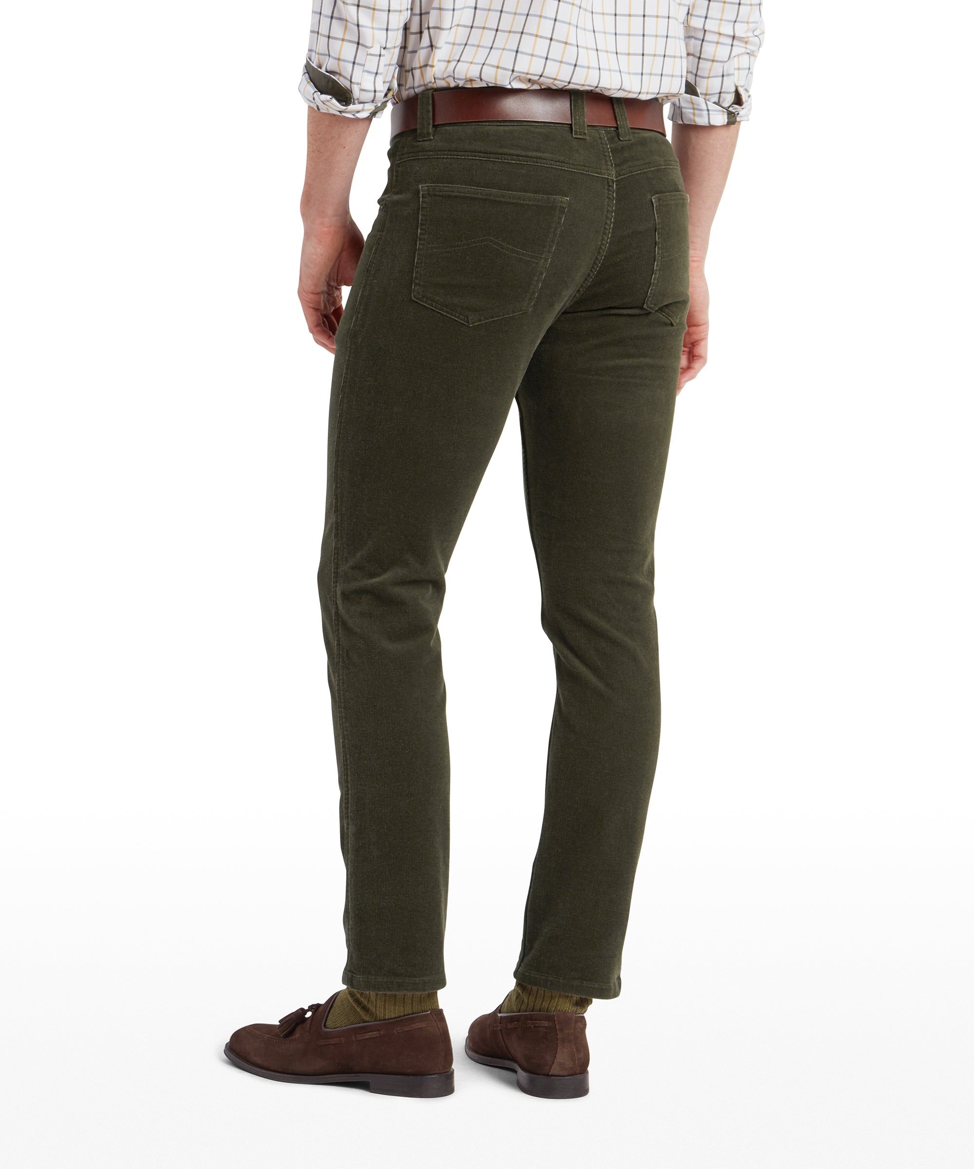 Camden Cord Trousers - Forest