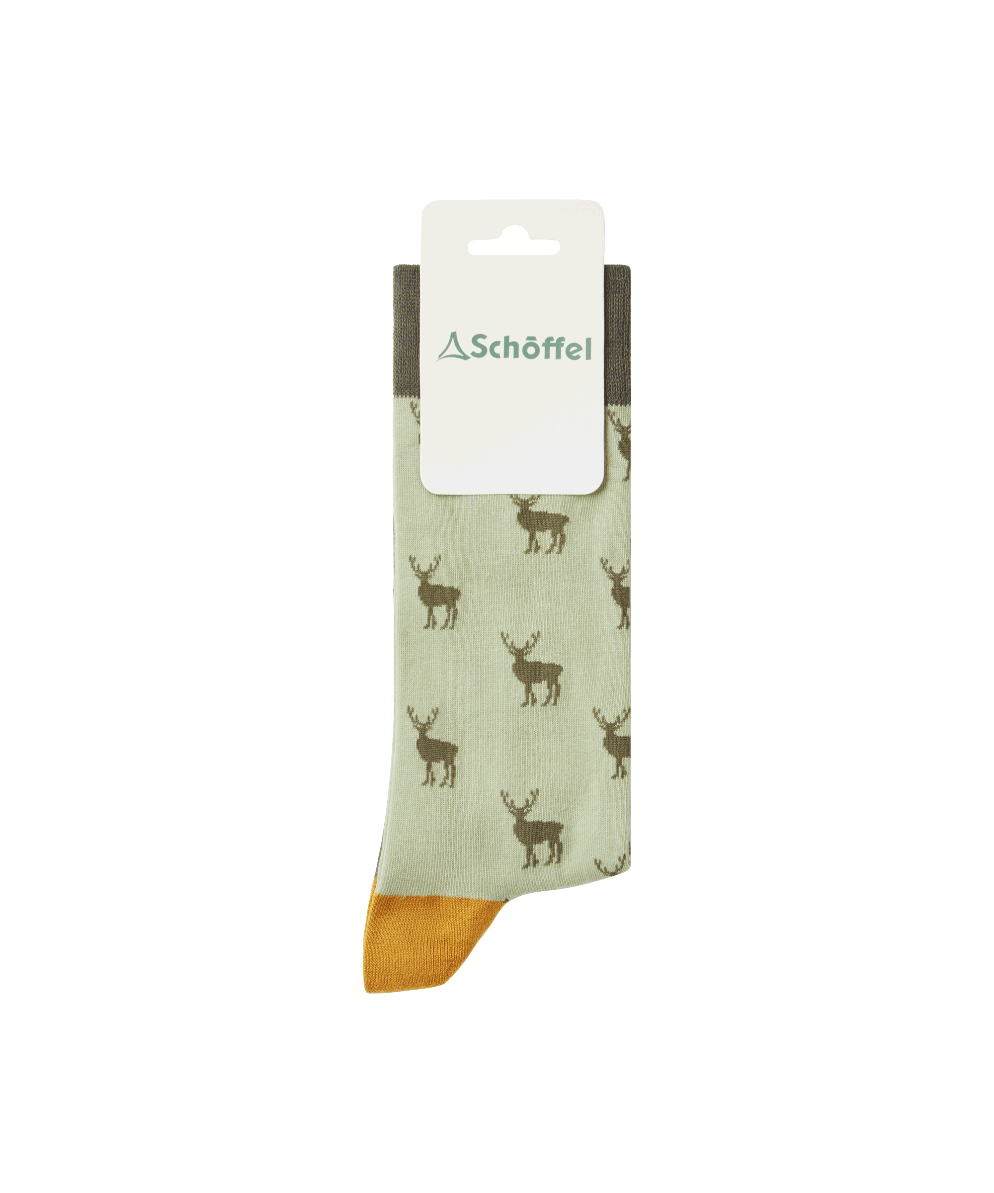 Schöffel Cotton Sock for Men in Light Green