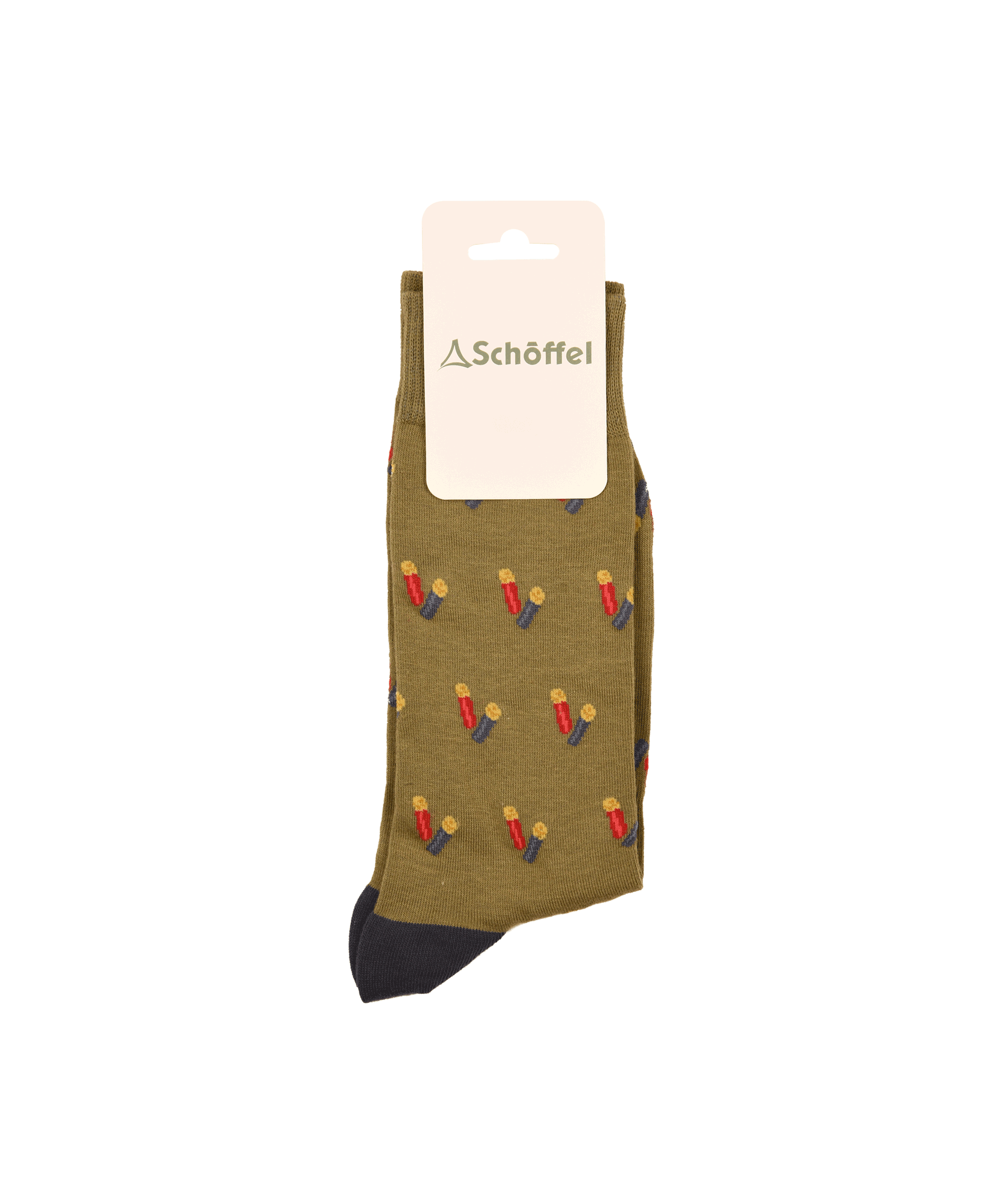 Schöffel Cotton Sock for Men in Olive Green