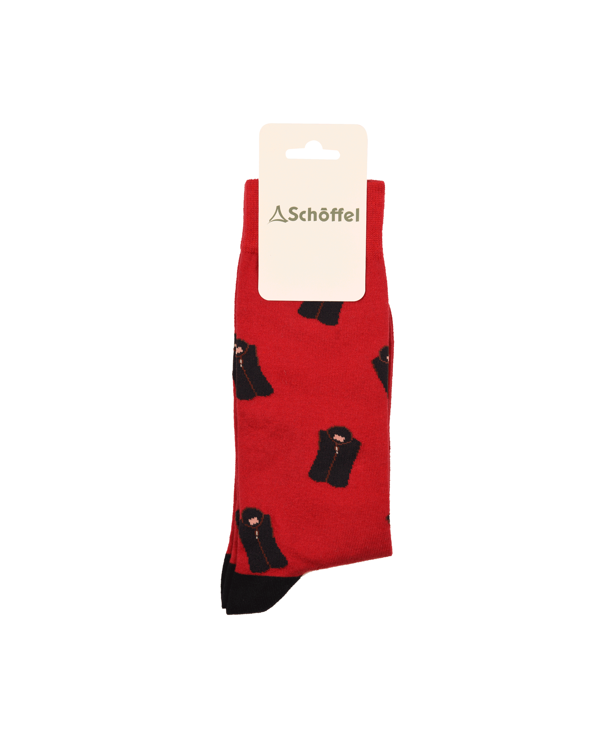 Schöffel Cotton Sock for Men in Red