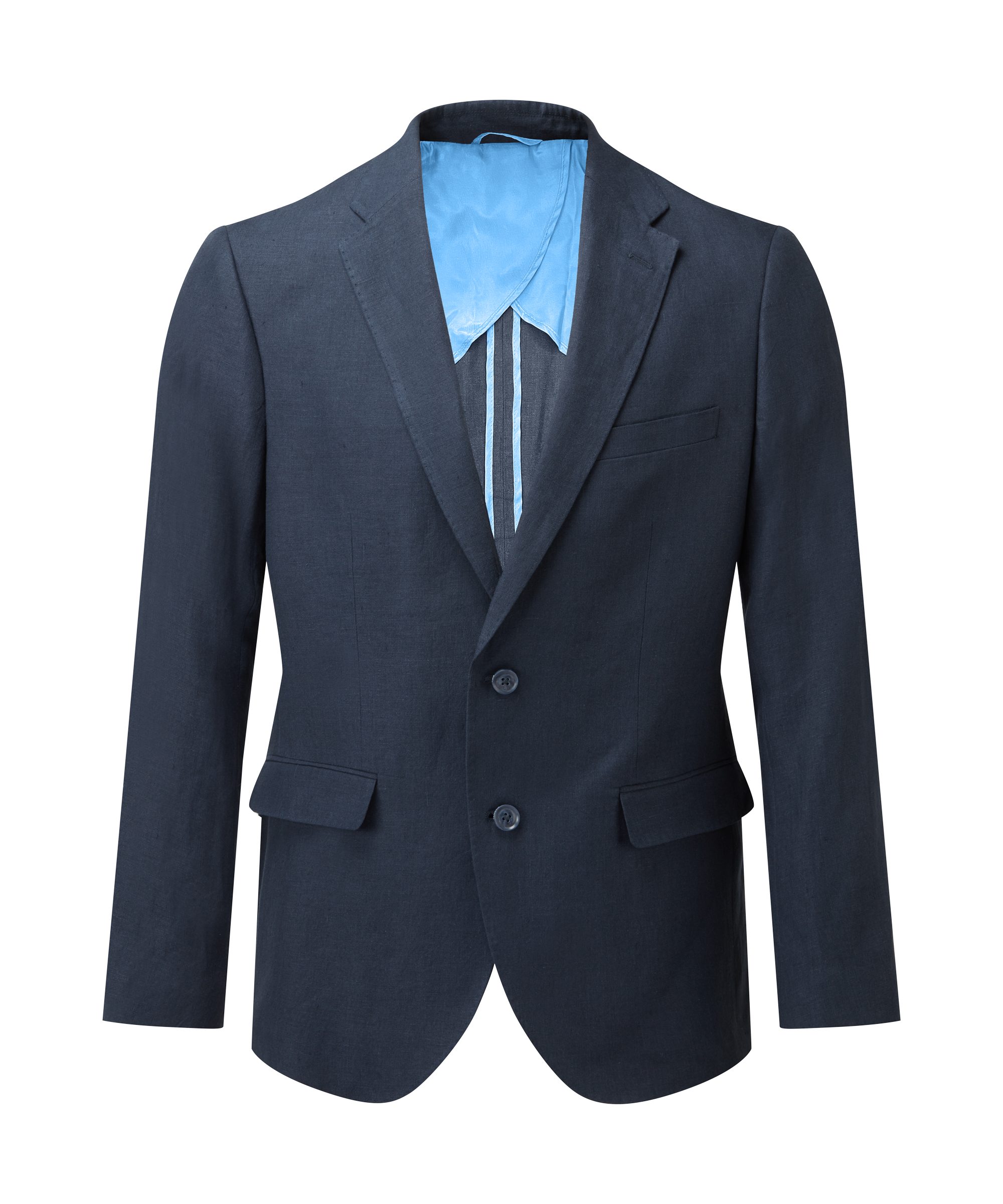 Cowes Linen Jacket - Navy