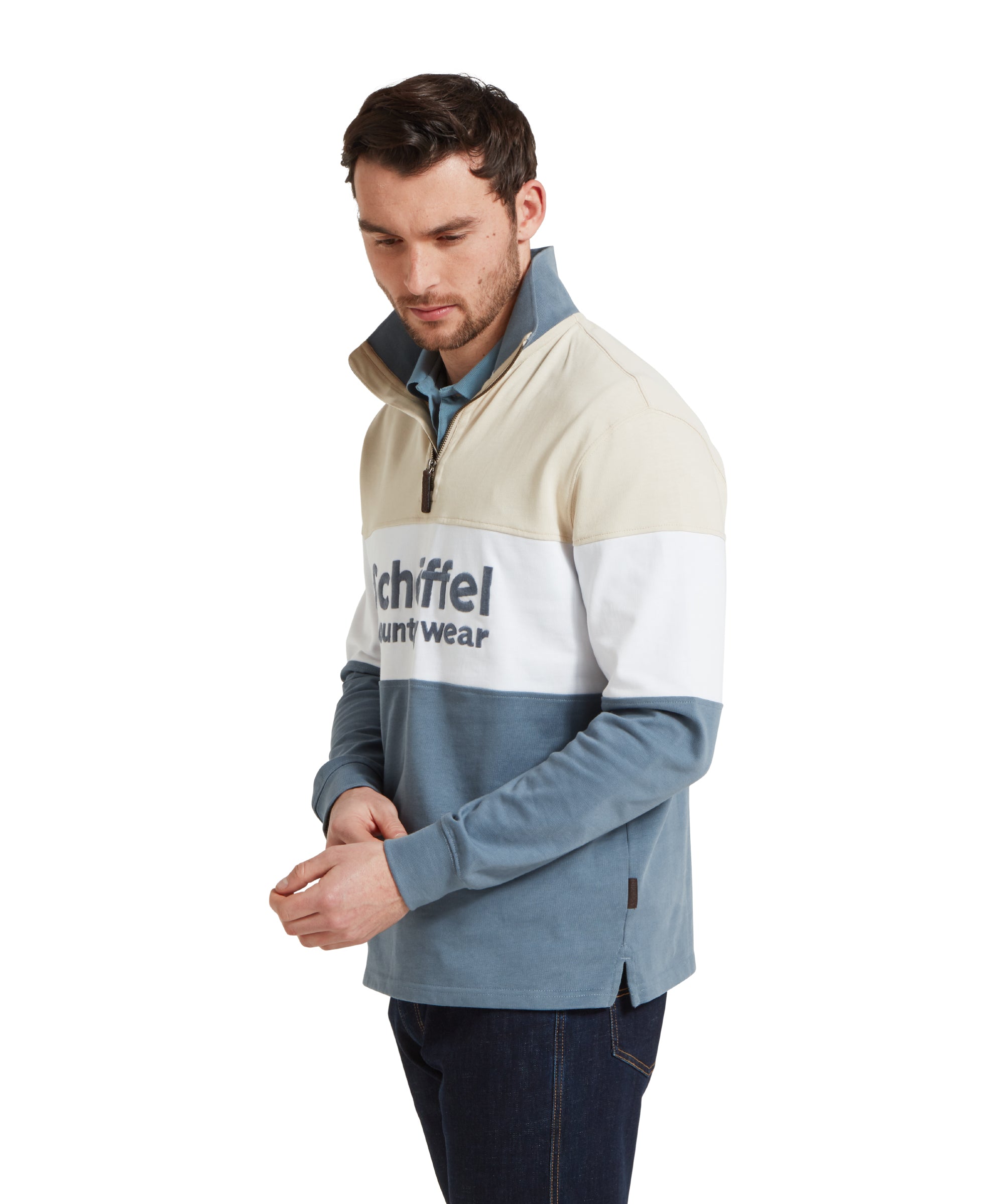 Exeter Heritage Quarter Zip - Stone