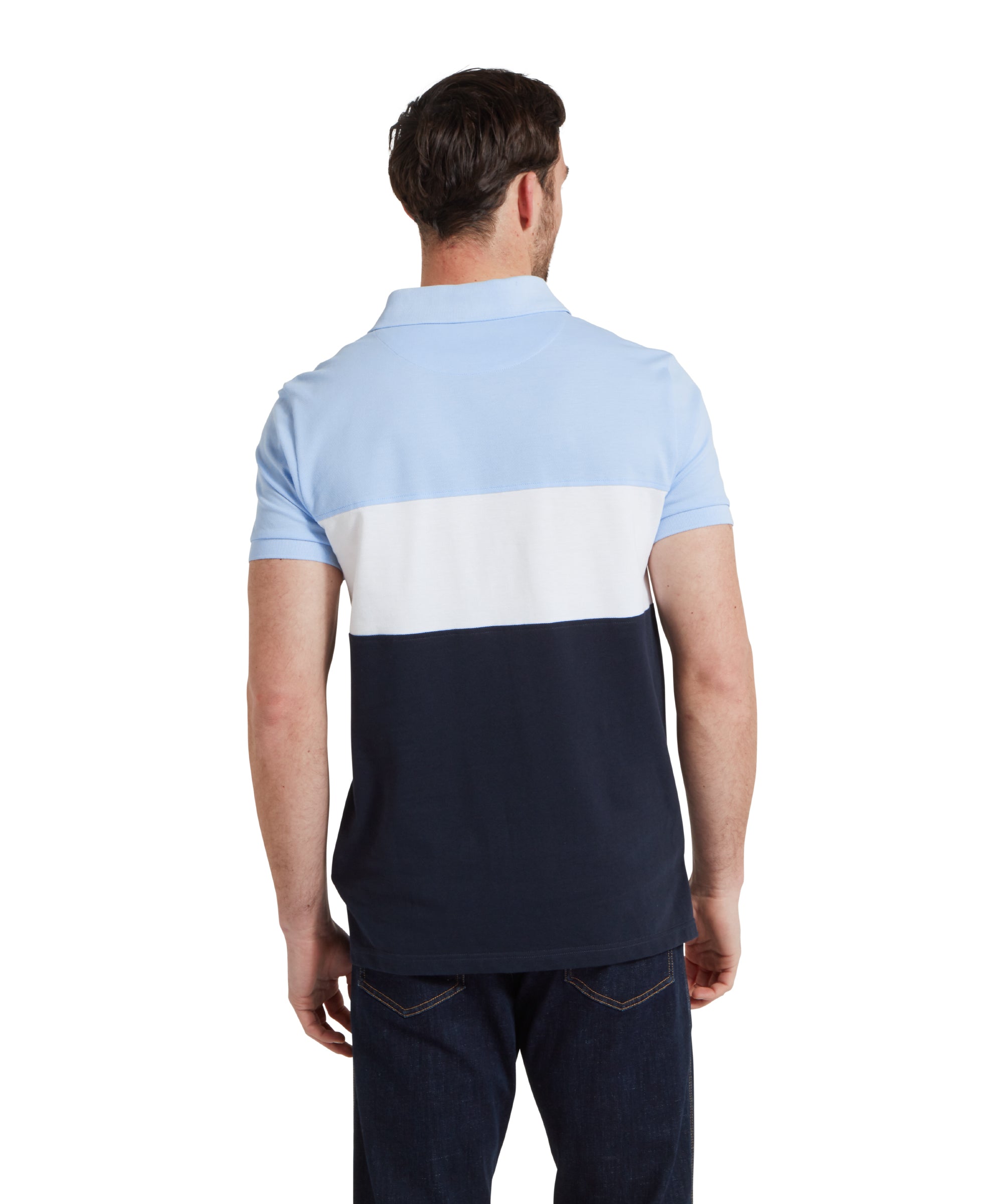 Exeter Heritage Polo Shirt - Pale Blue