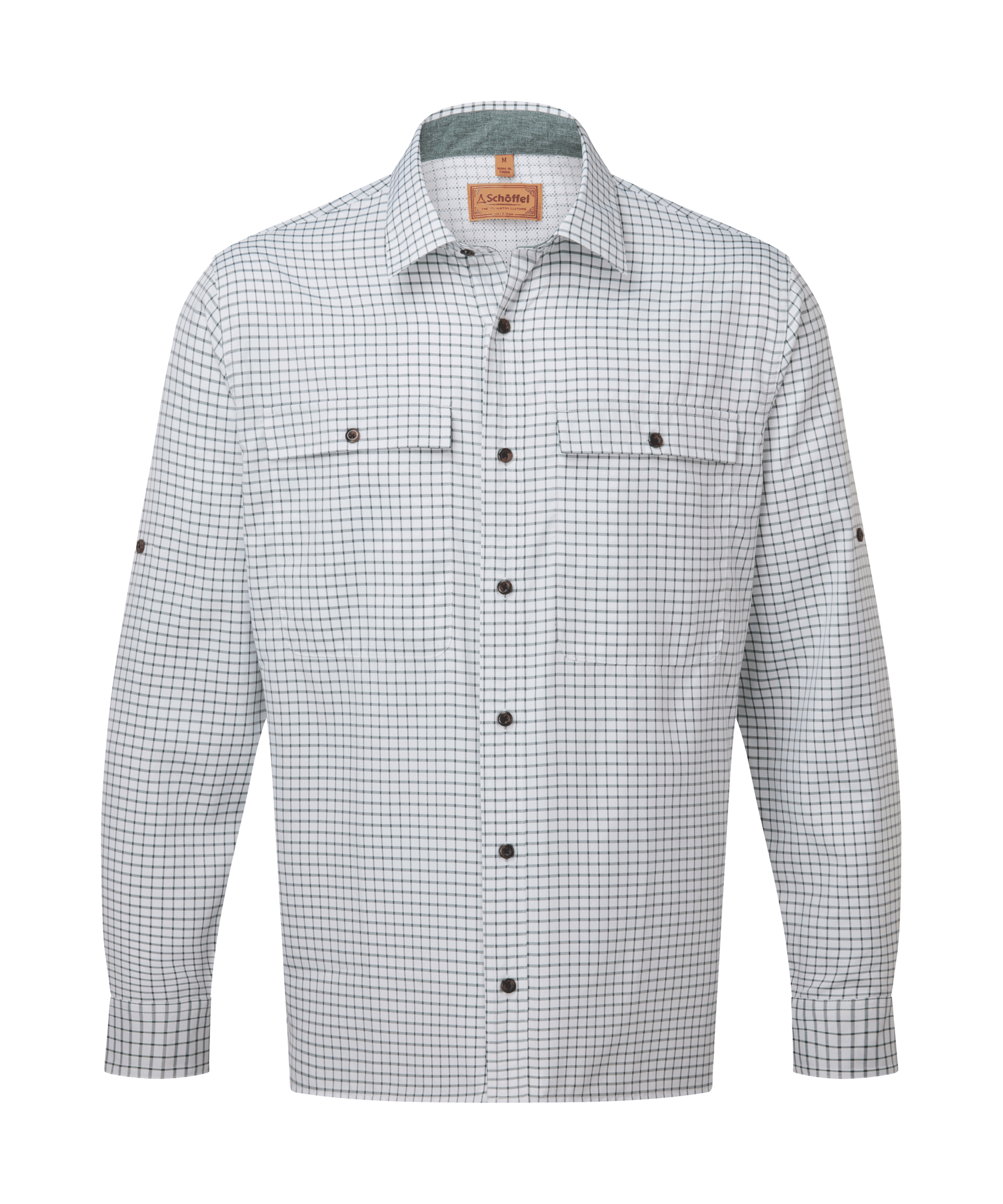 Schöffel Findhorn Technical Fishing Shirt for Men in Green