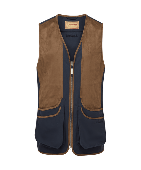 Grimsthorpe Clay Shooting Vest True Navy