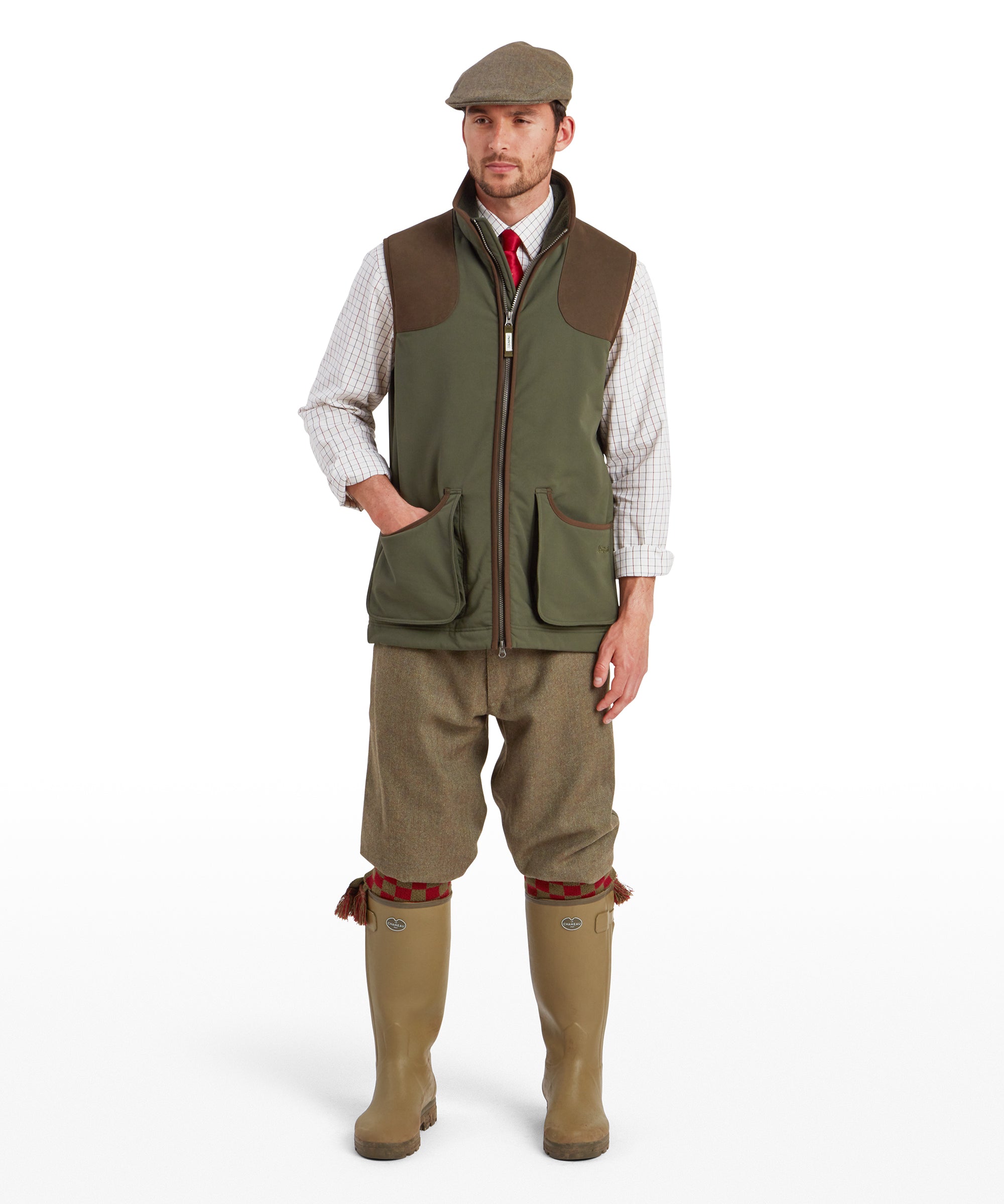 Gunby Gilet - Forest