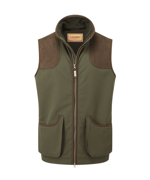 Men s Gunby Vest Green Schoffel Country US