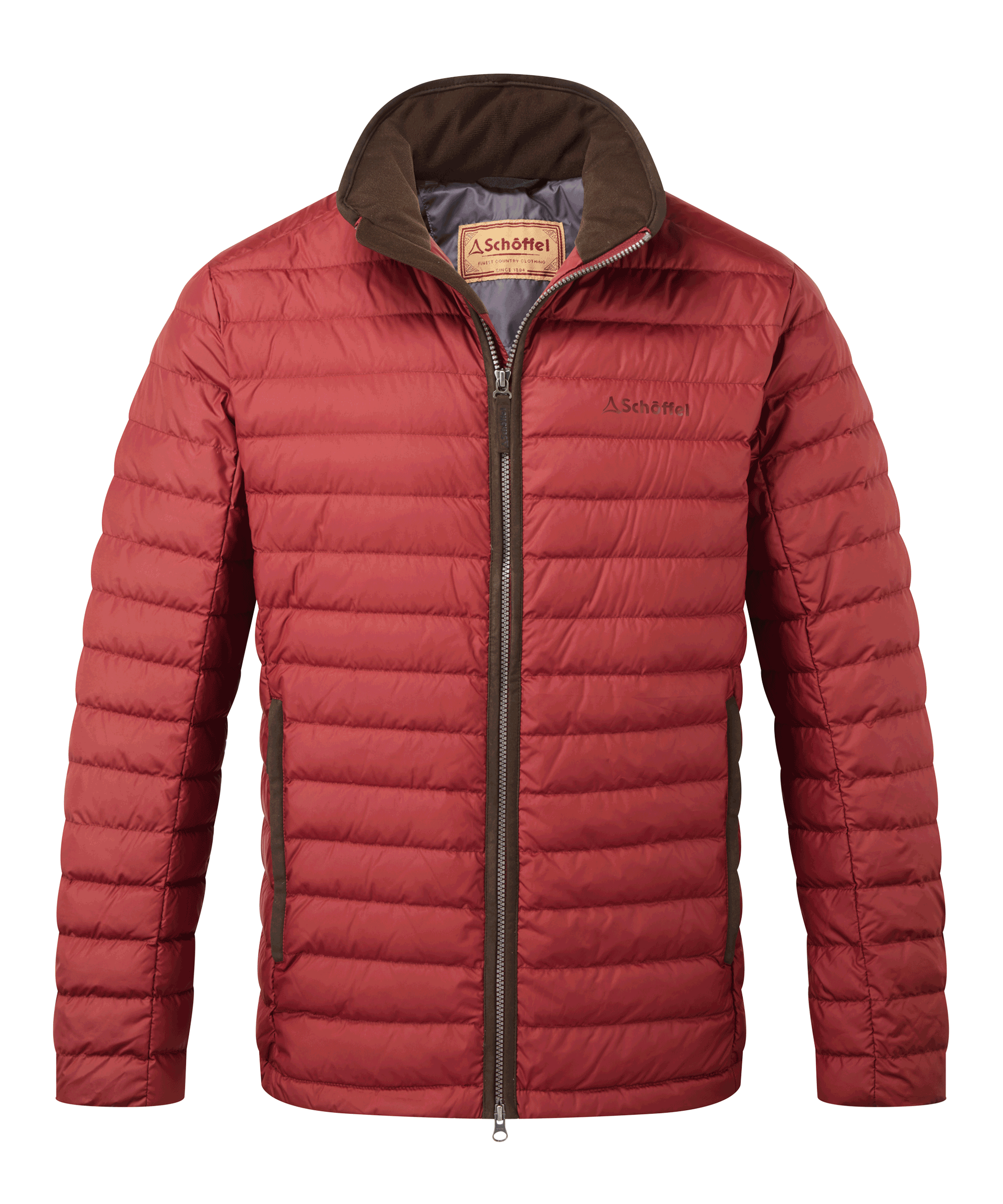 Schöffel Hallaton Down Jacket for Men in Red