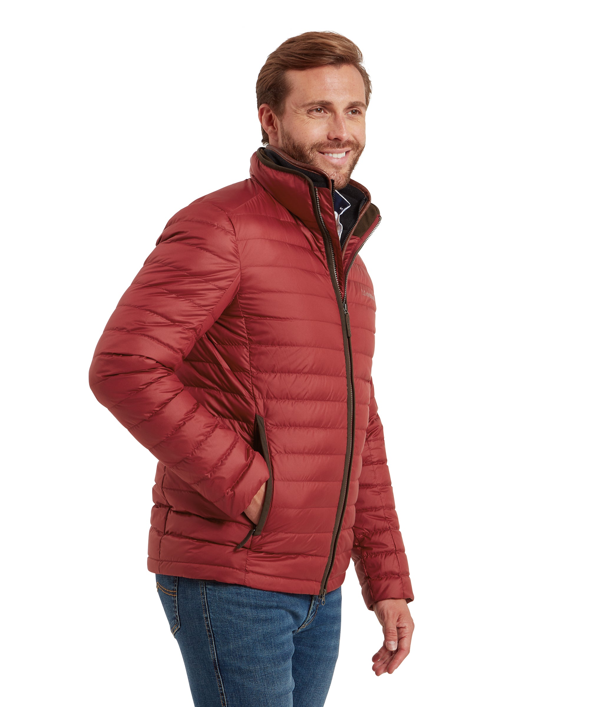 Hallaton Down Jacket - Chilli