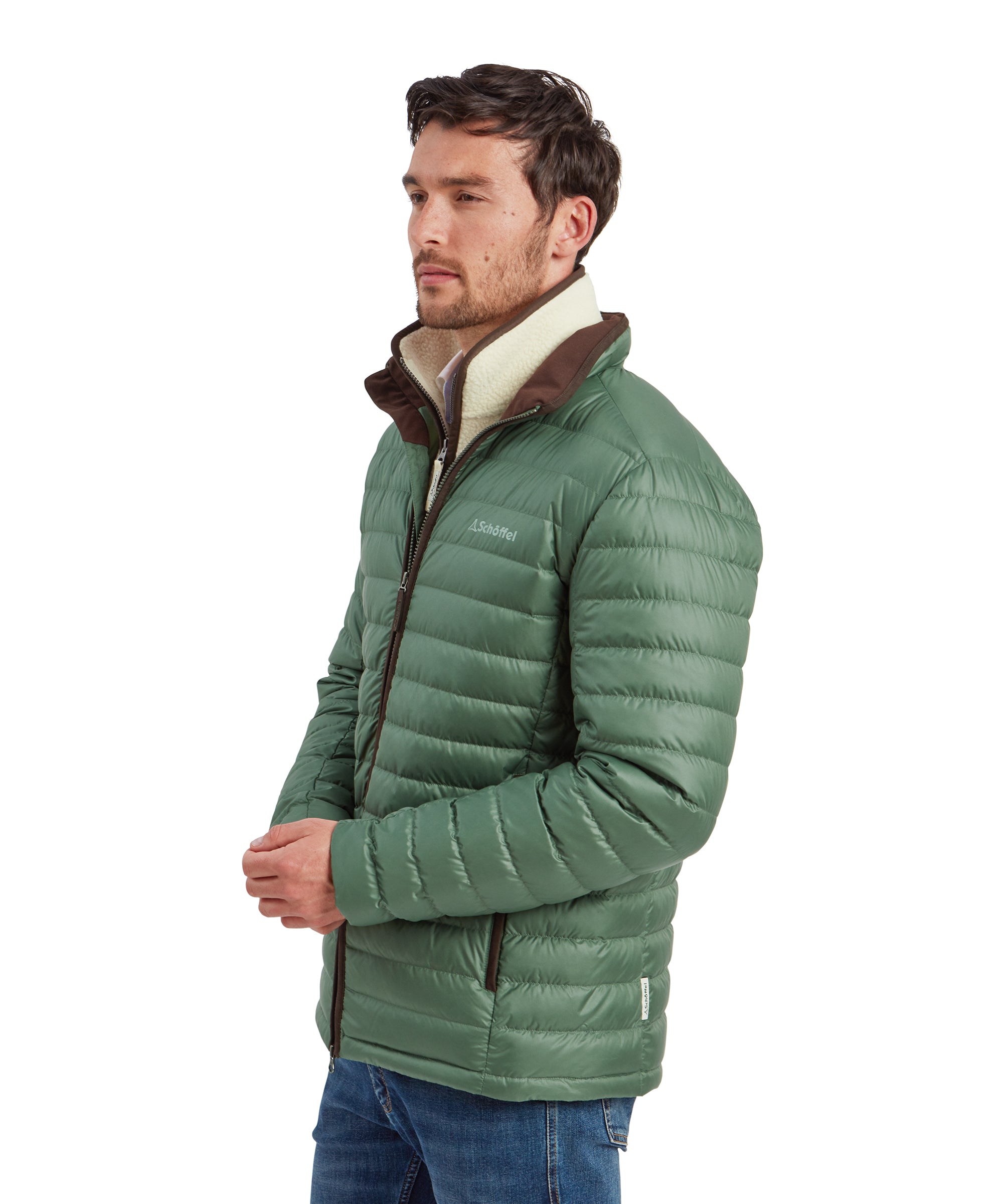 Hallaton Down Jacket Pine Green