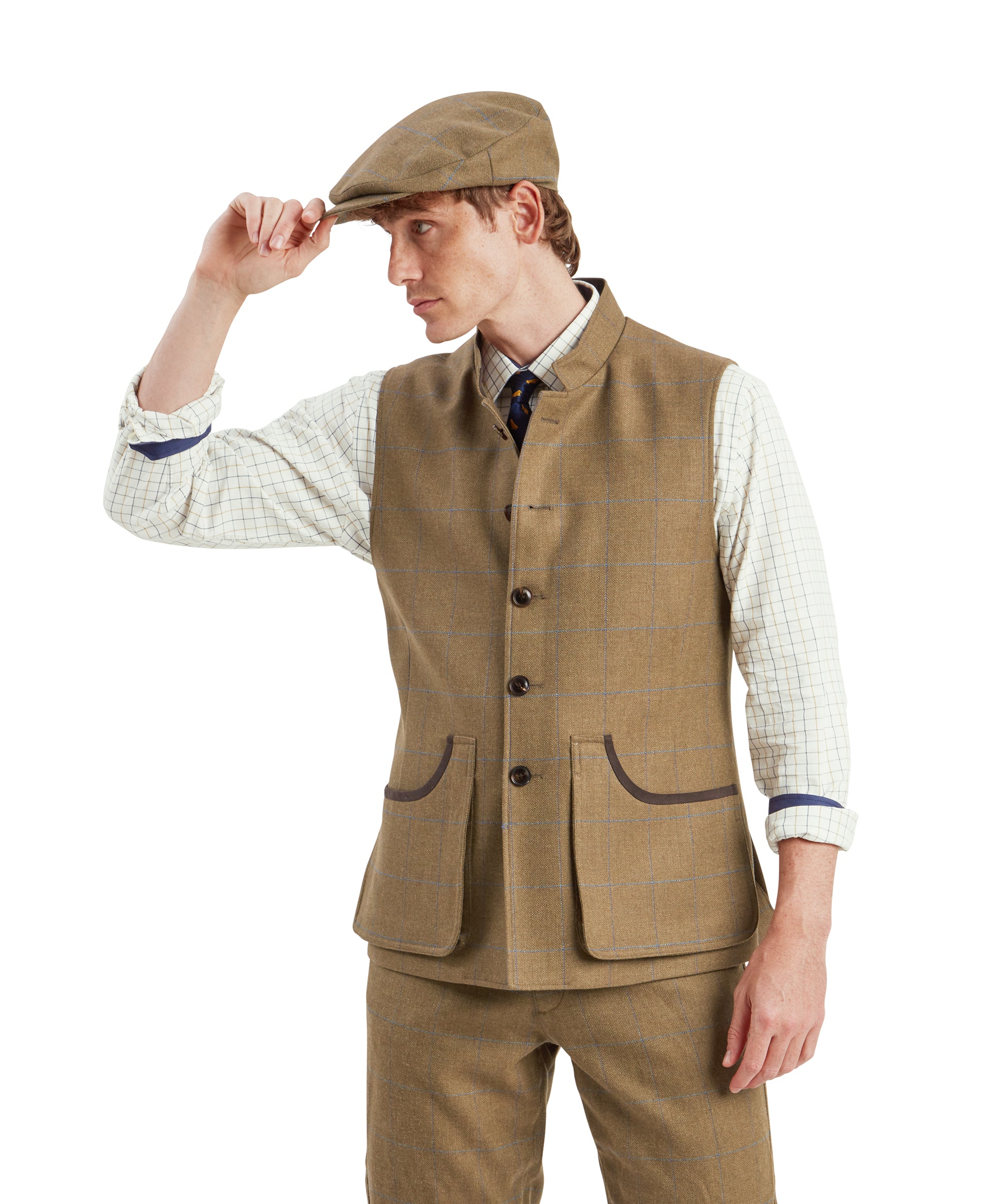 Holcot Tweed Waistcoat - Corry Tweed