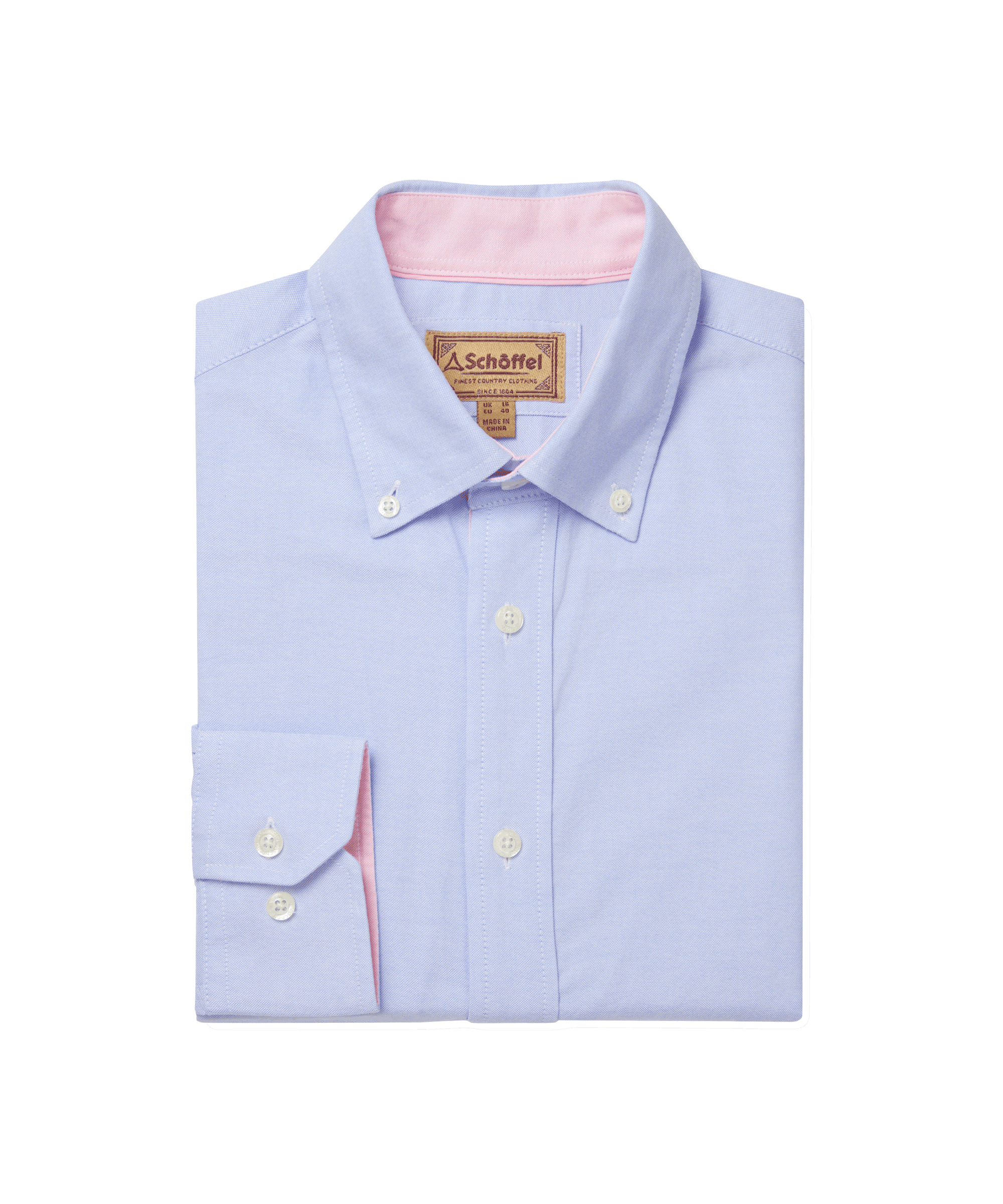 Schöffel Holt Soft Oxford Tailored Shirt for Men in Blue