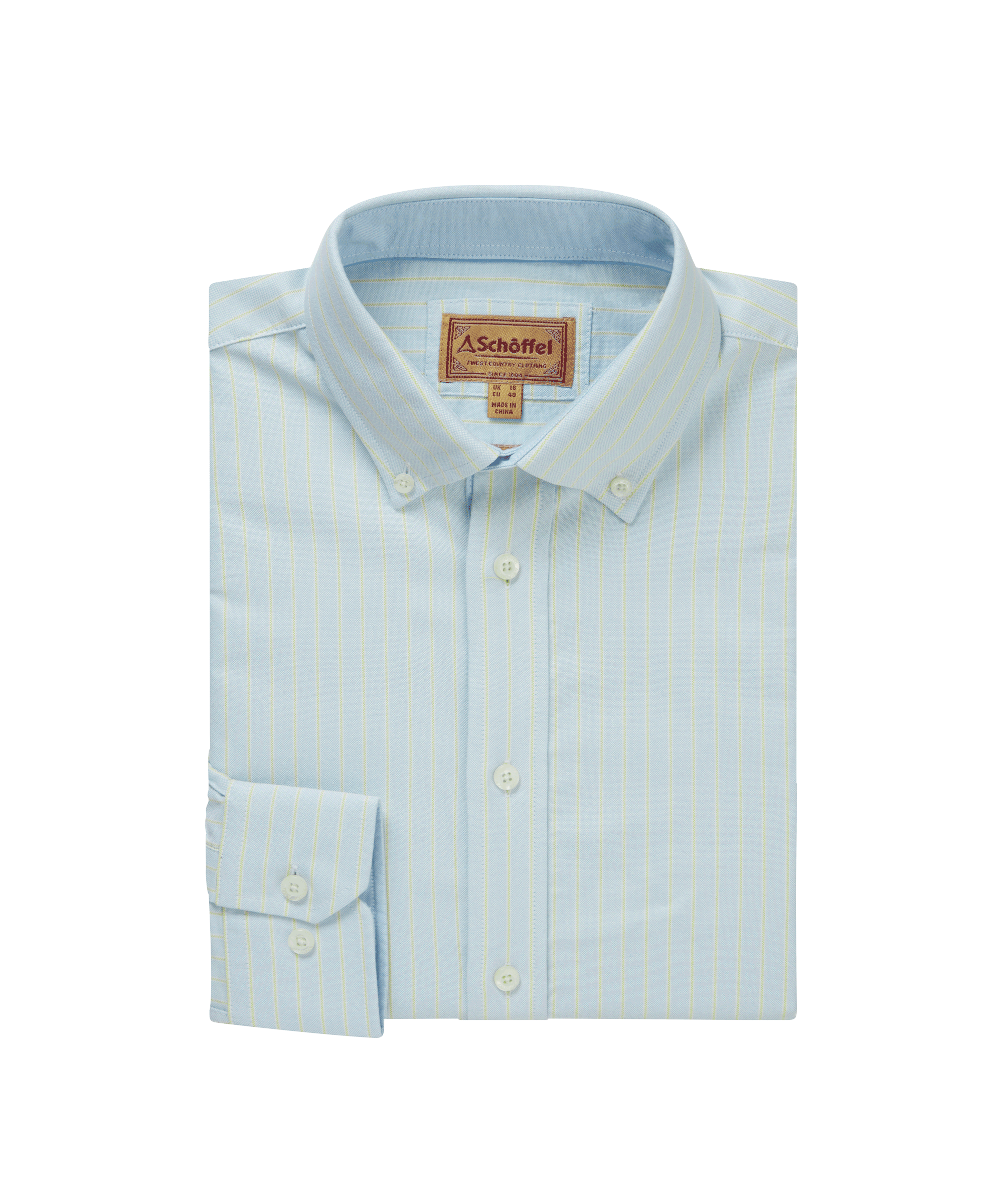 Schöffel Holt Soft Oxford Tailored Shirt for Men in Yellow