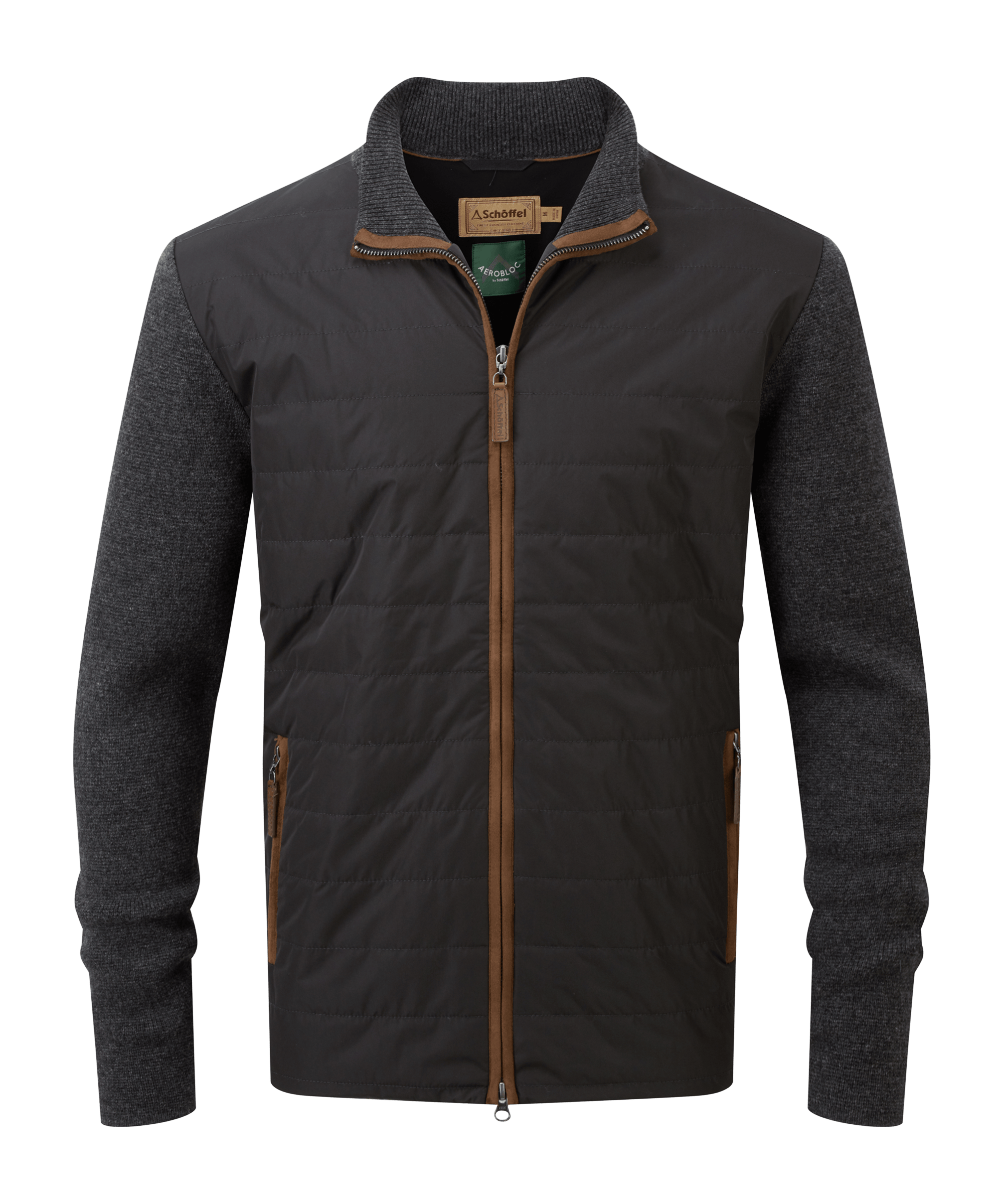 Schöffel Hybrid Aerobloc Jacket for Men in Grey