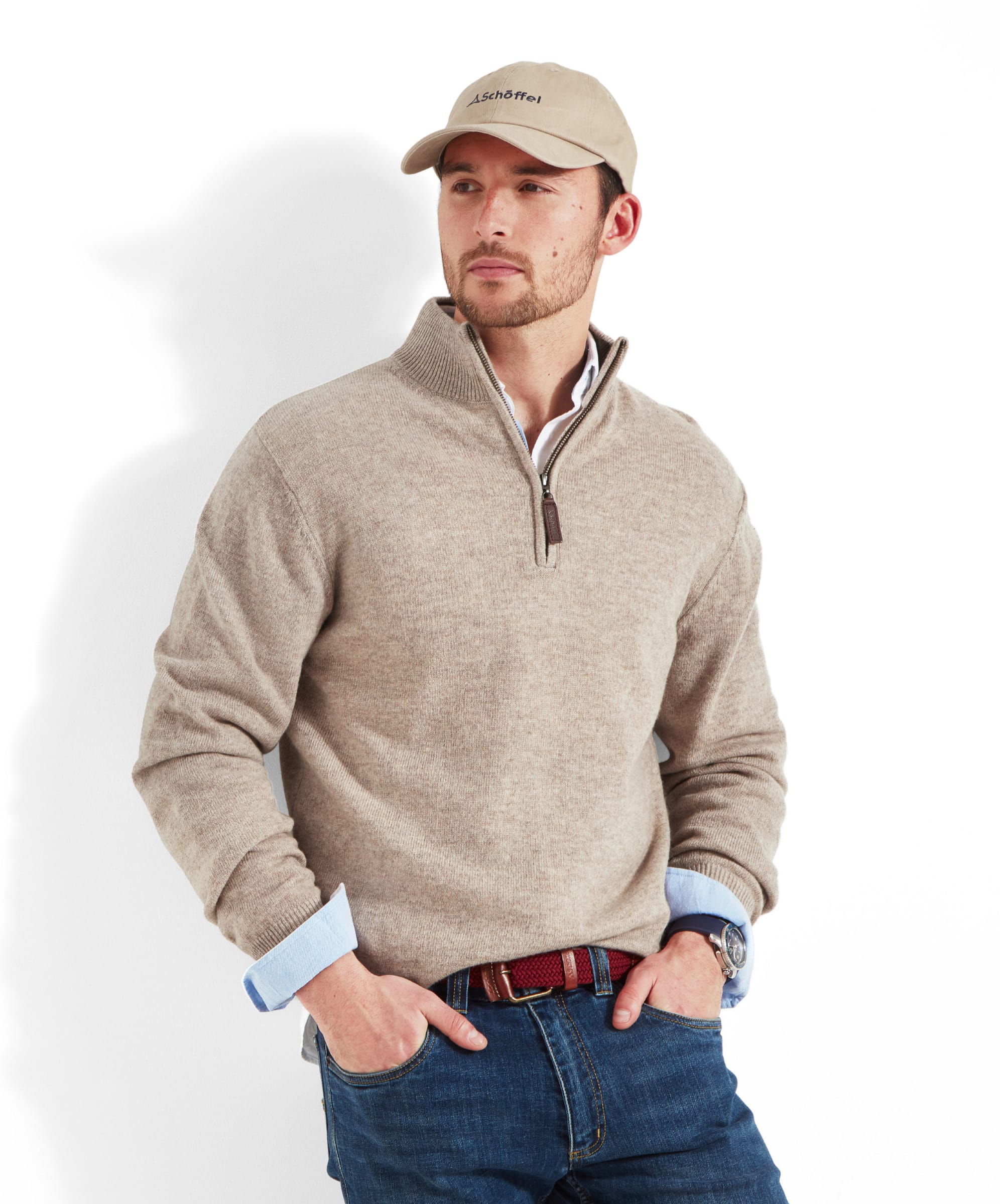 Men quarter zip best sale