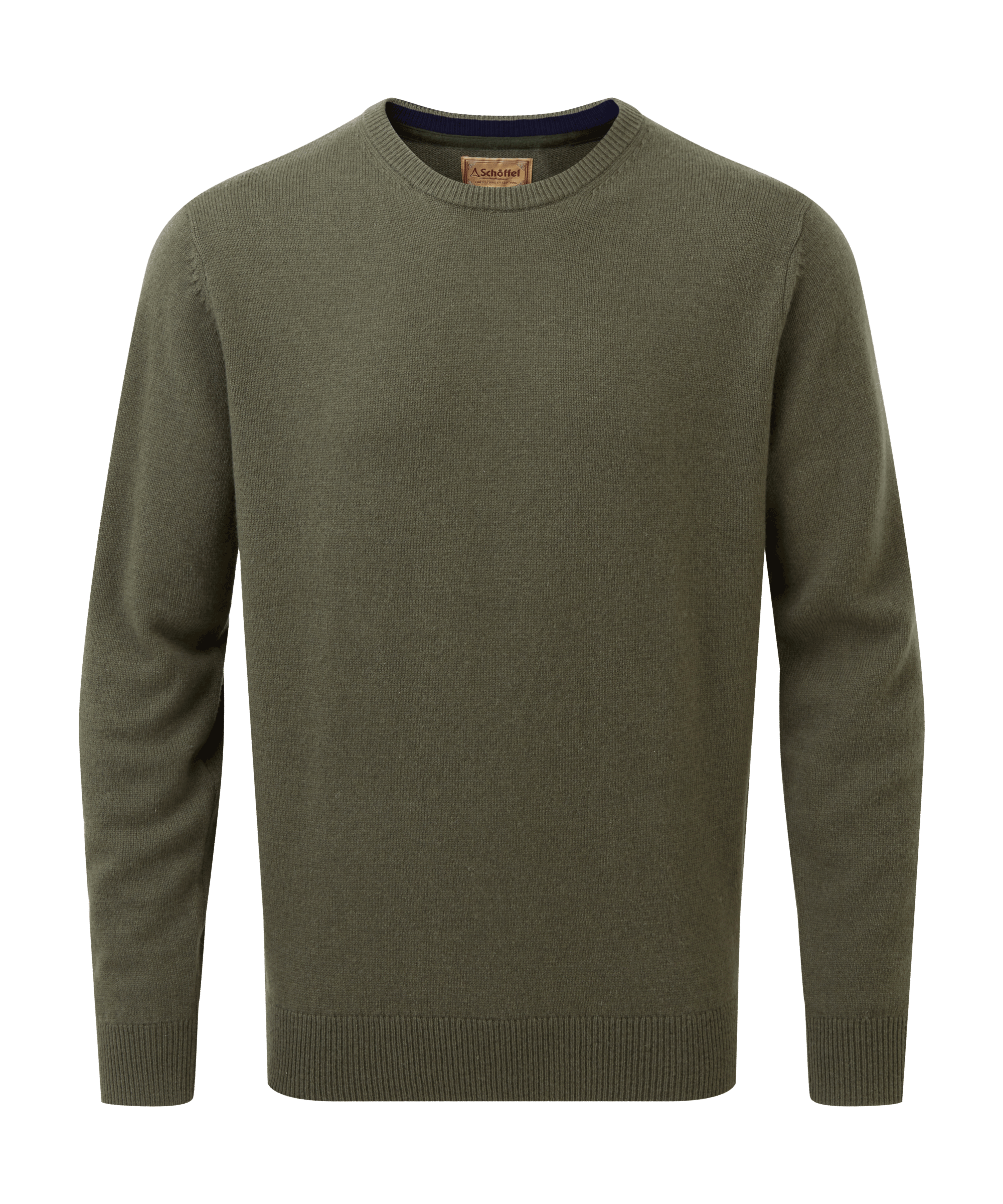 Schöffel Lambswool 1/4 Zip for Men in Green