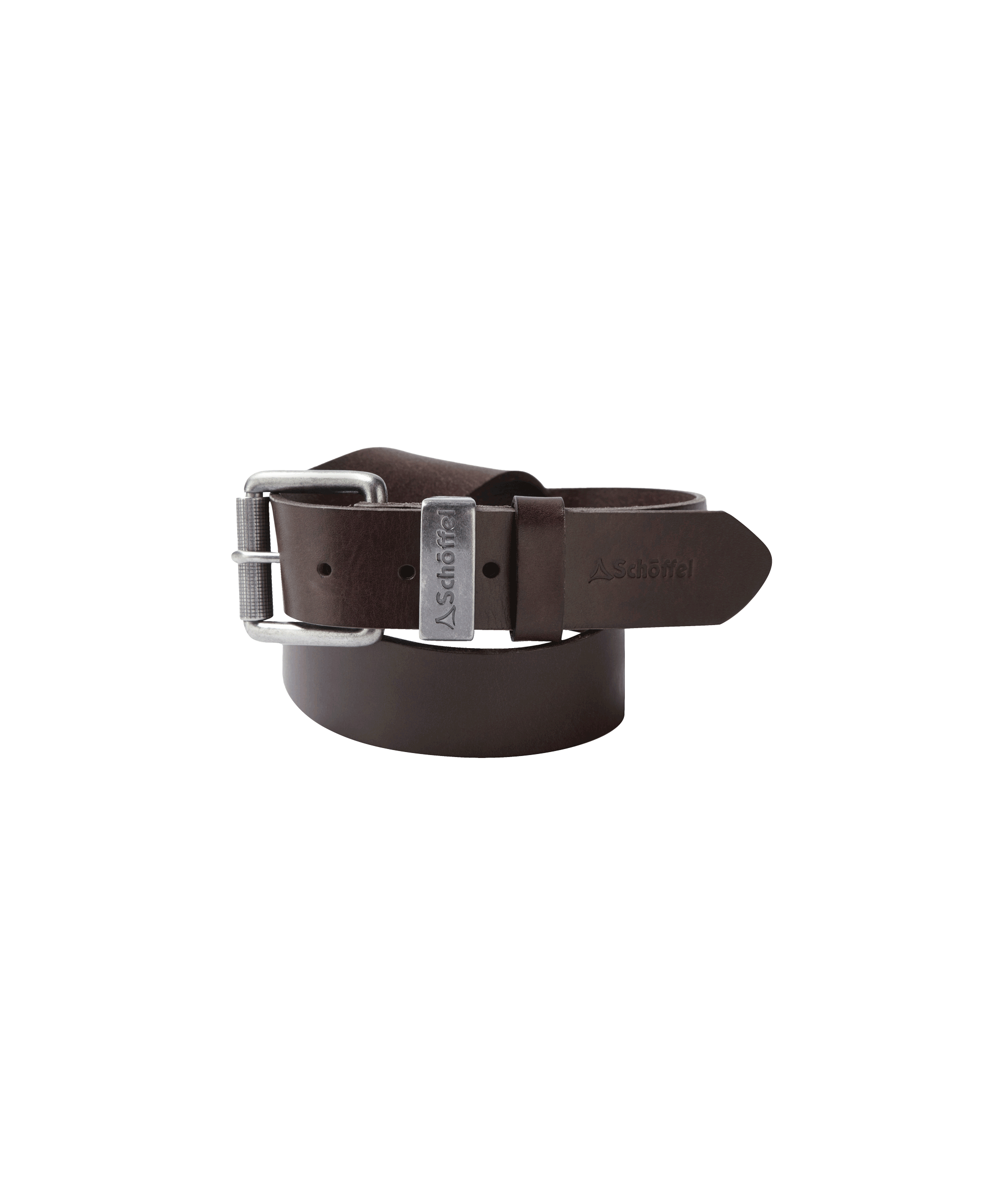 Schöffel Leather Belt for Men in Brown