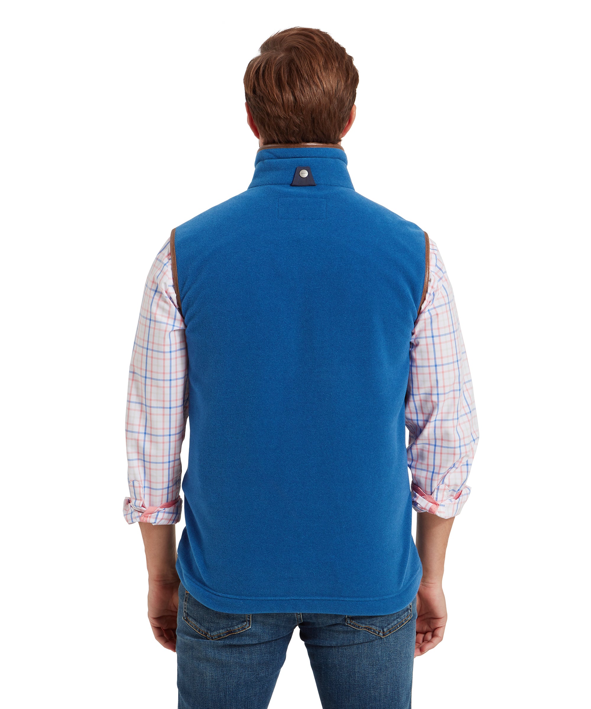 Men s Oakham Fleece Gilet Cobalt Blue Schoffel Country