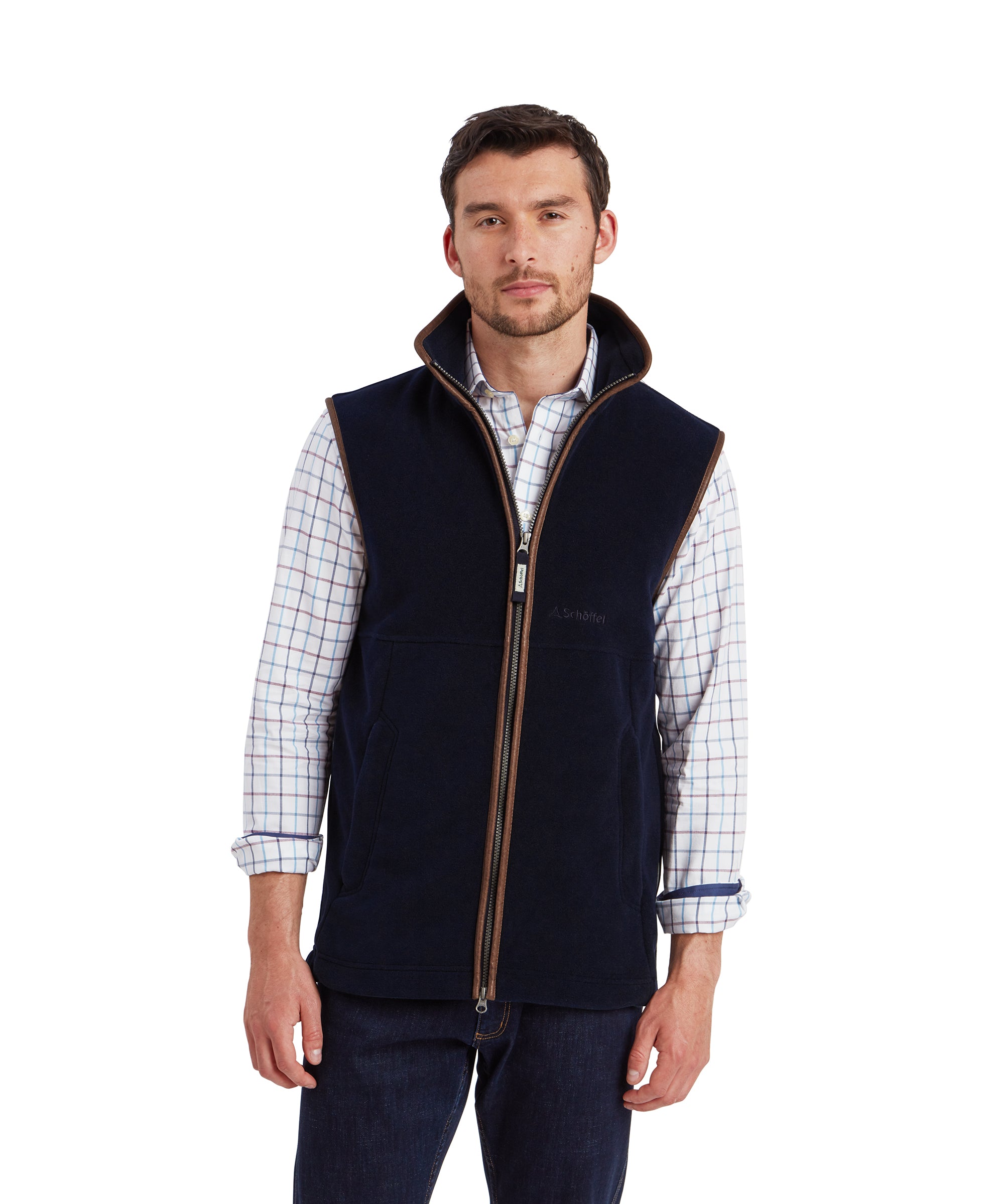 Oakham Fleece Gilet - Navy