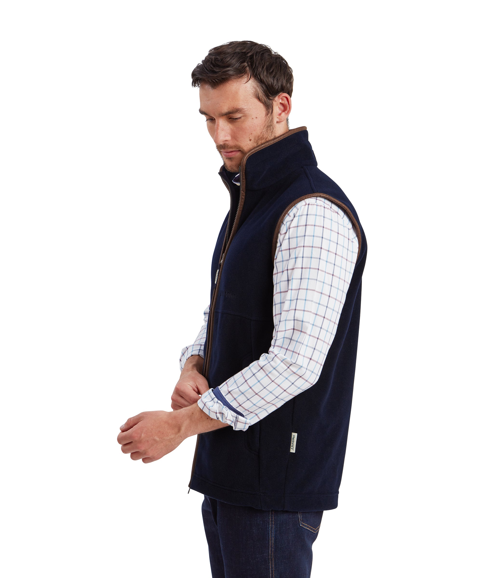 Oakham Fleece Gilet - Navy