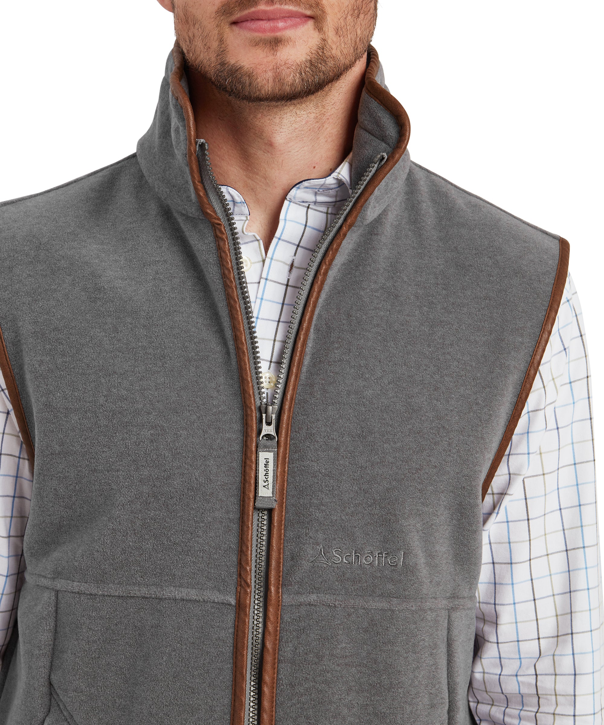 Fleece gilet mens fashion