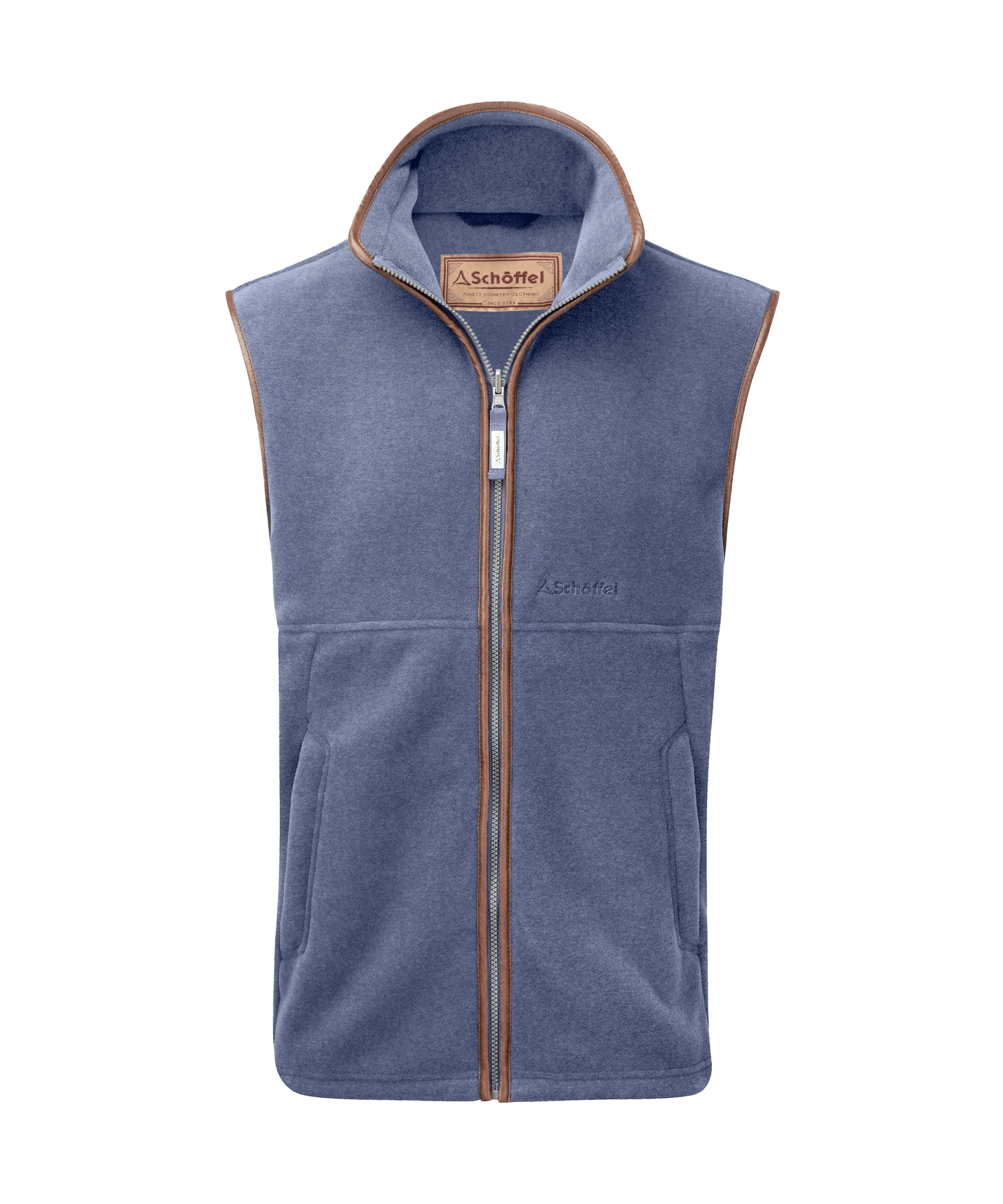 Schöffel Oakham Fleece Gilet for Men in Light Blue