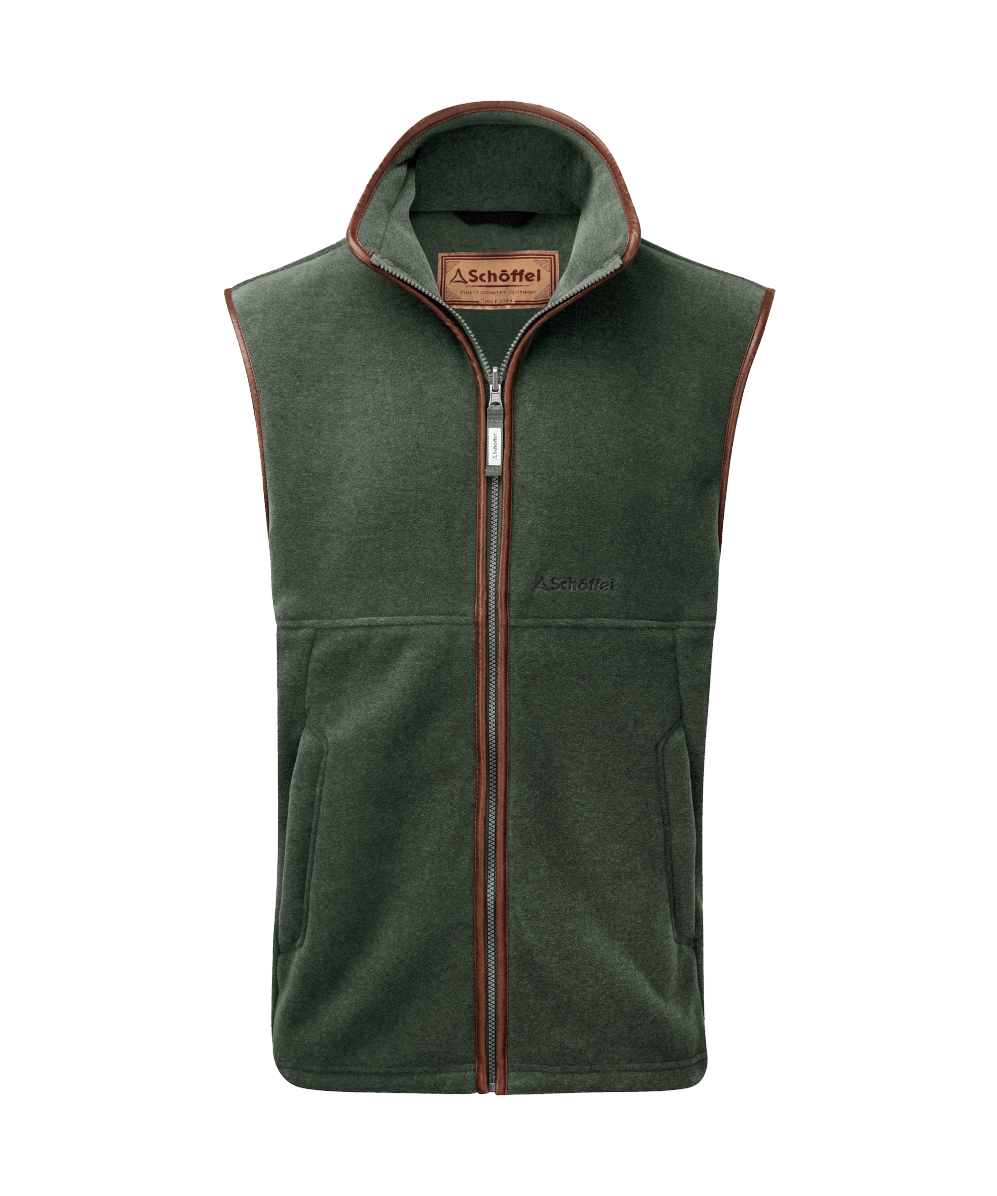 Schöffel Oakham Fleece Gilet for Men in Light Green