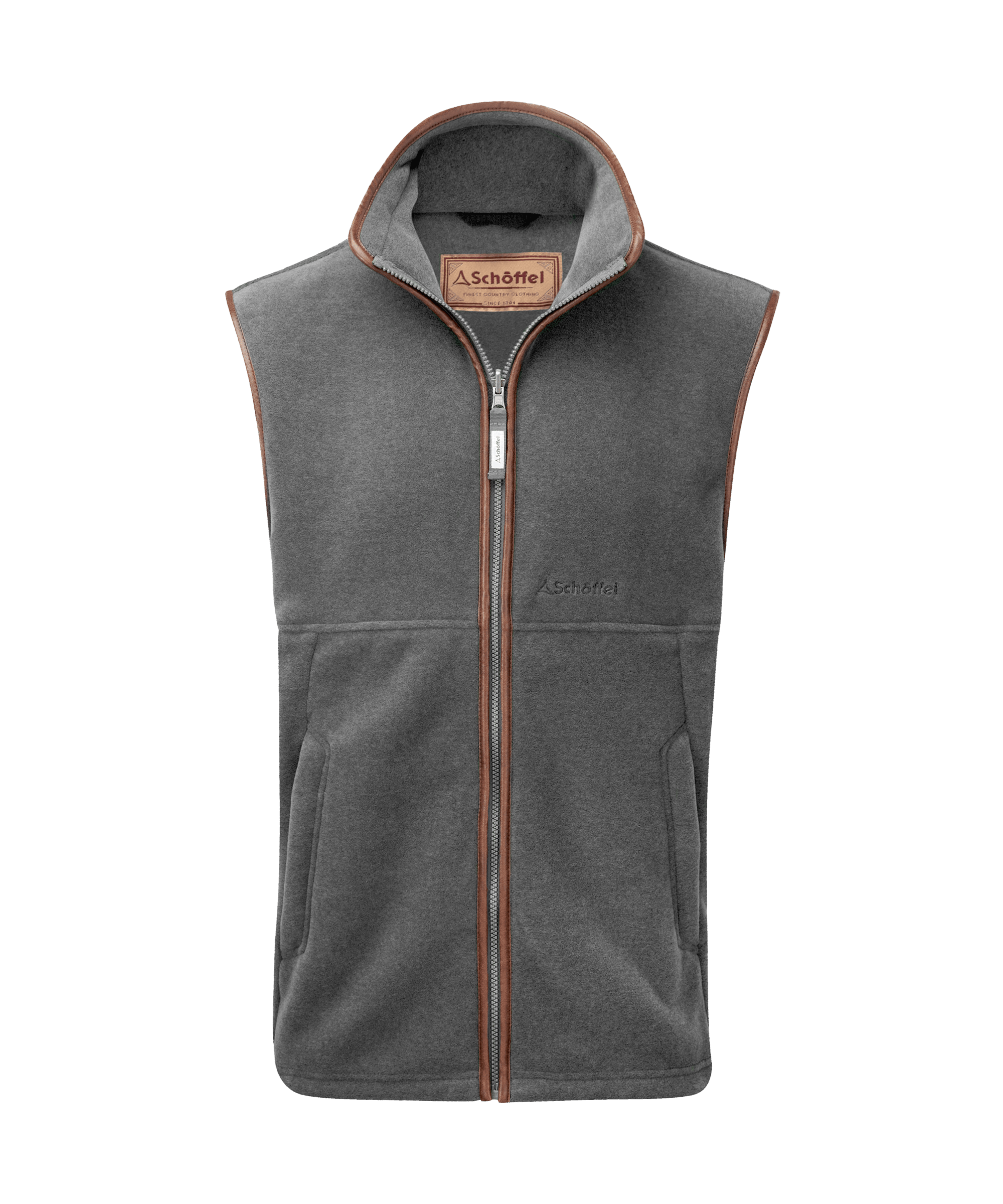 Oakham Fleece Gilet - Pewter