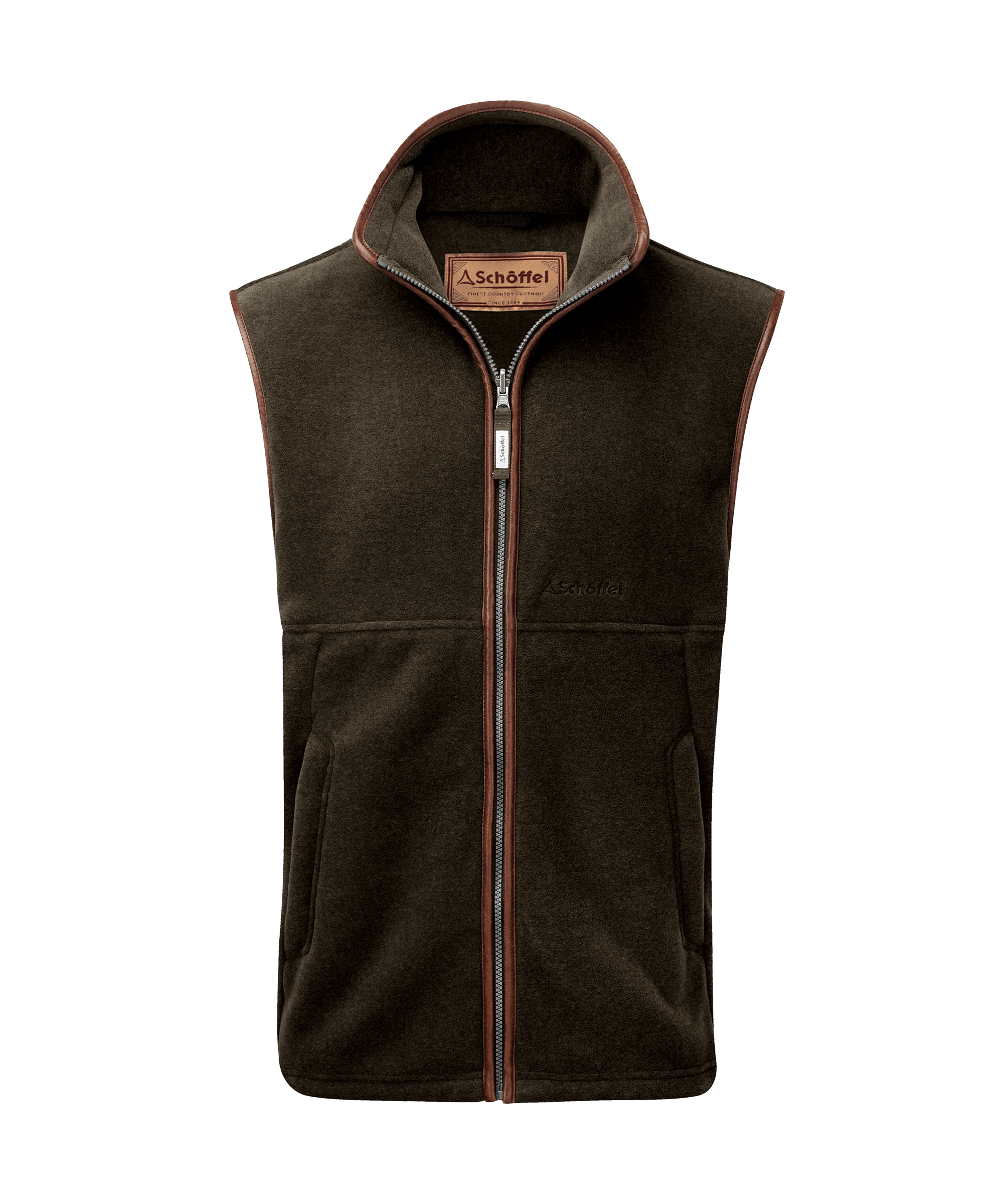 Men s Oakham Fleece Gilet Navy Schoffel Country