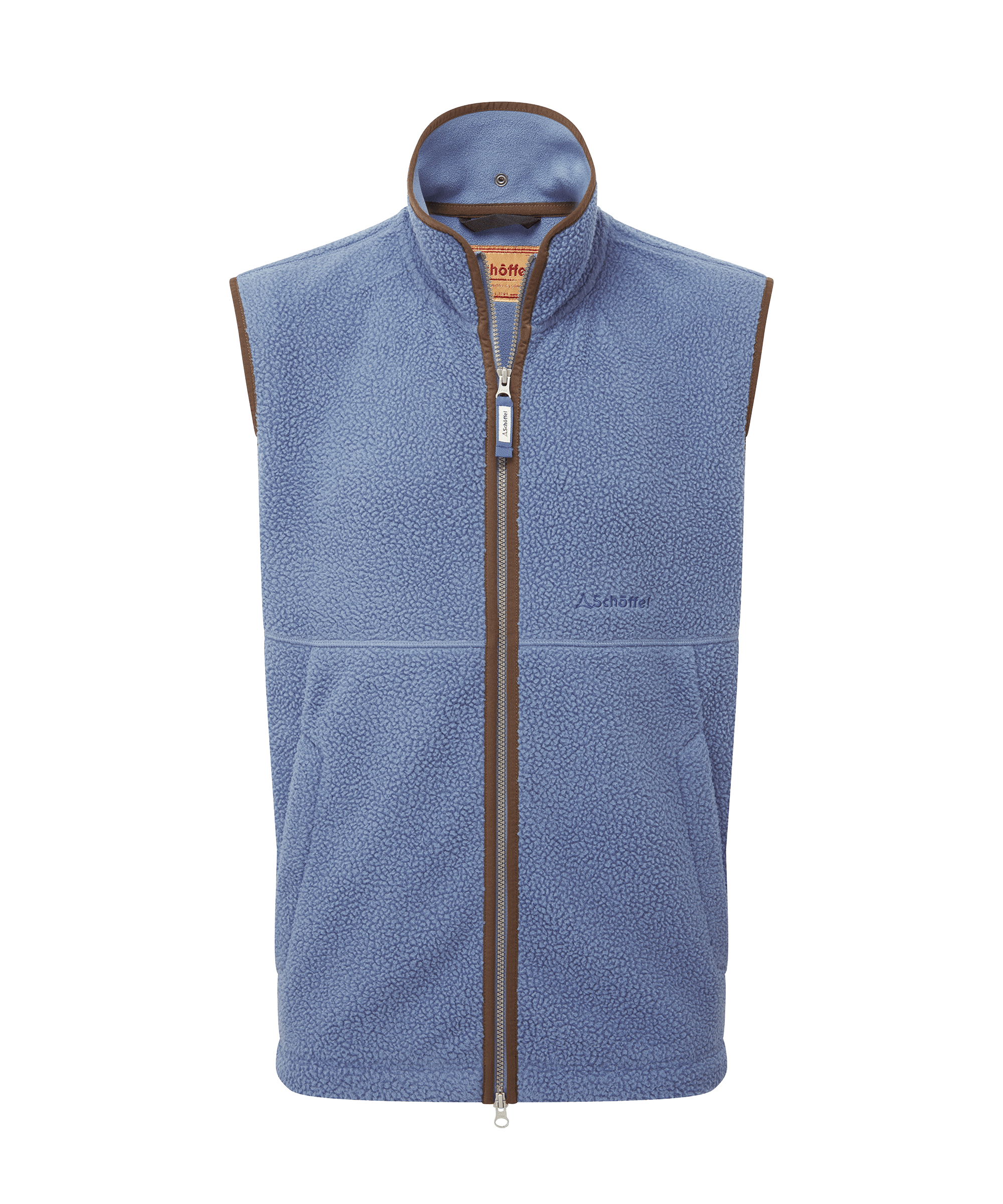 Schöffel Oakham Retro Fleece Gilet for Men in Navy